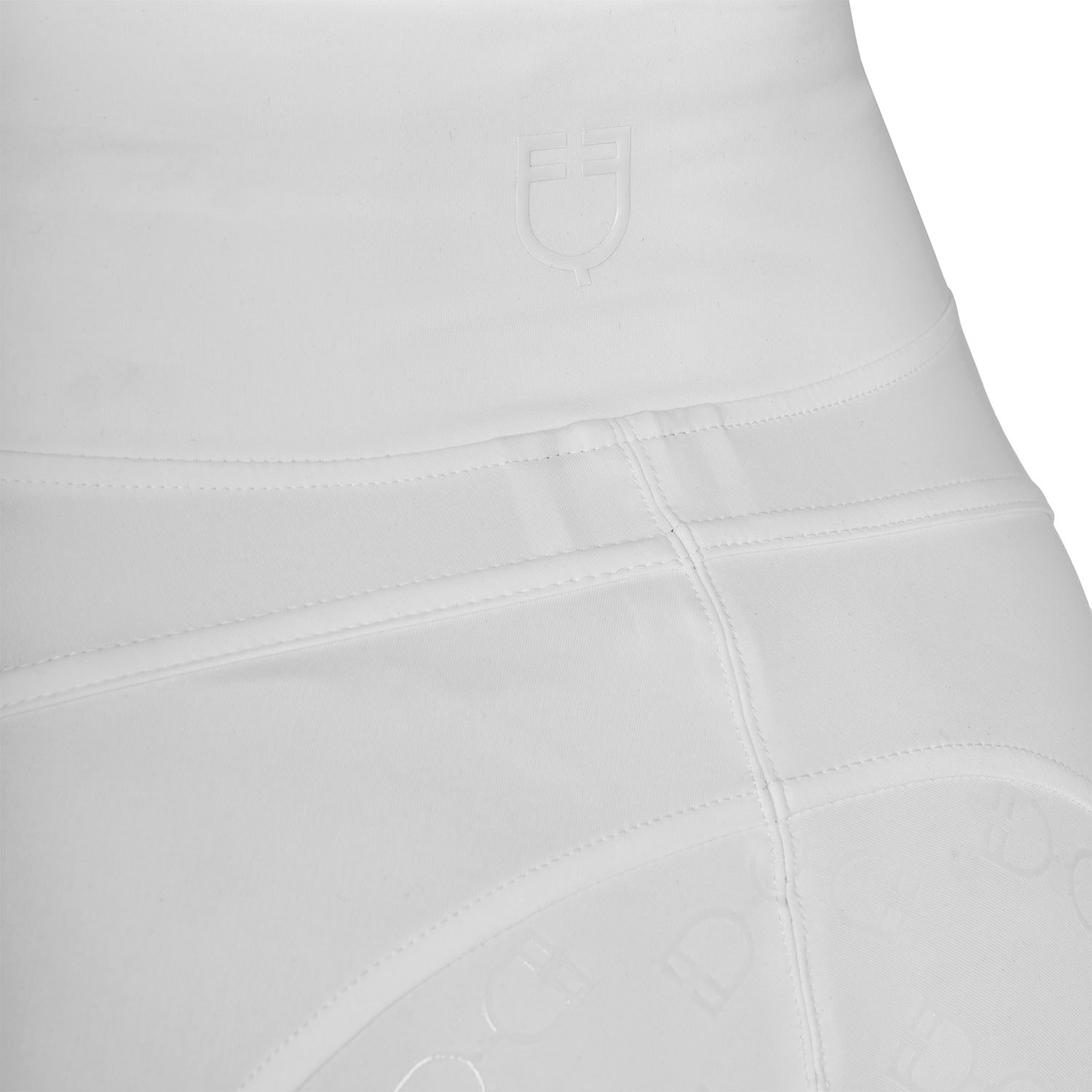Schmale Damen-Leggings mit Micro-Mesh-Einsätzen