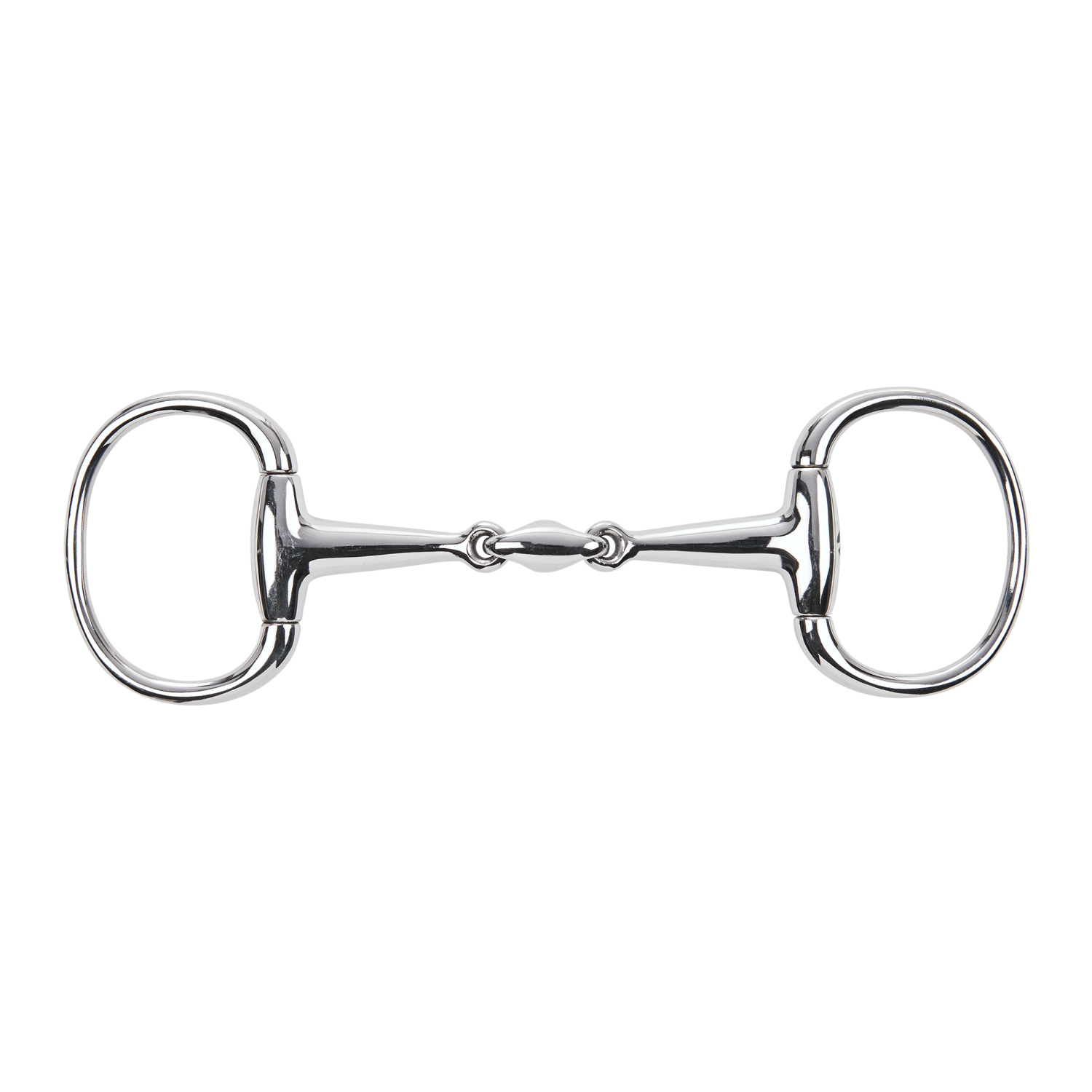 Olivenkopfgebiss Edelstahl 16 mm, doppelt gebrochen