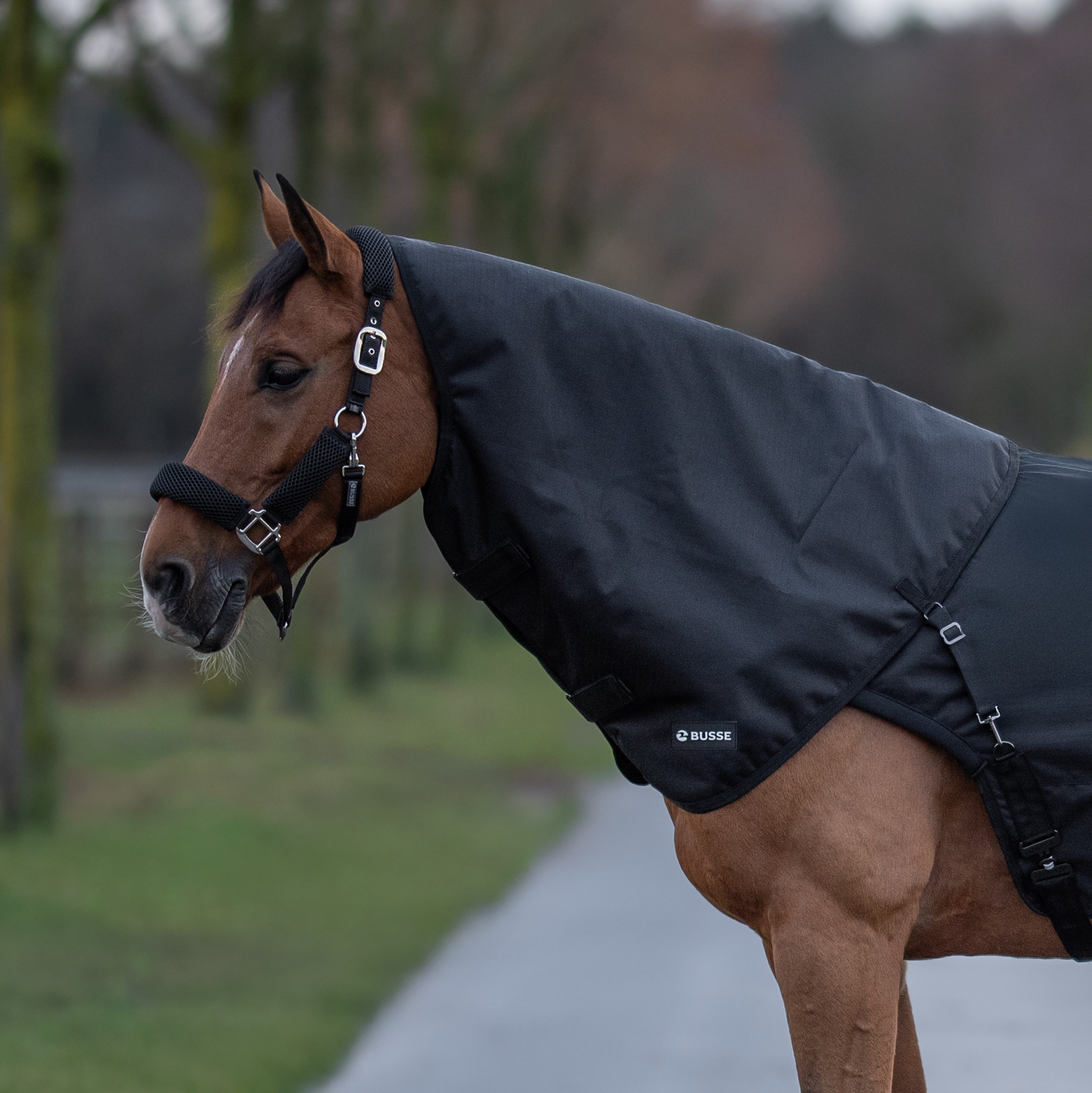 Partie cou couverture d'exercice RAIN BK 50