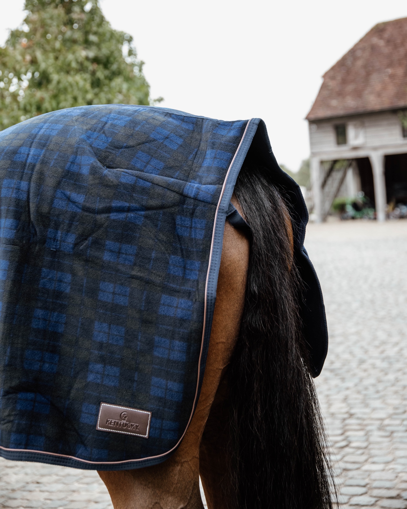 Couverture d'équitation carrée Heavy Fleece