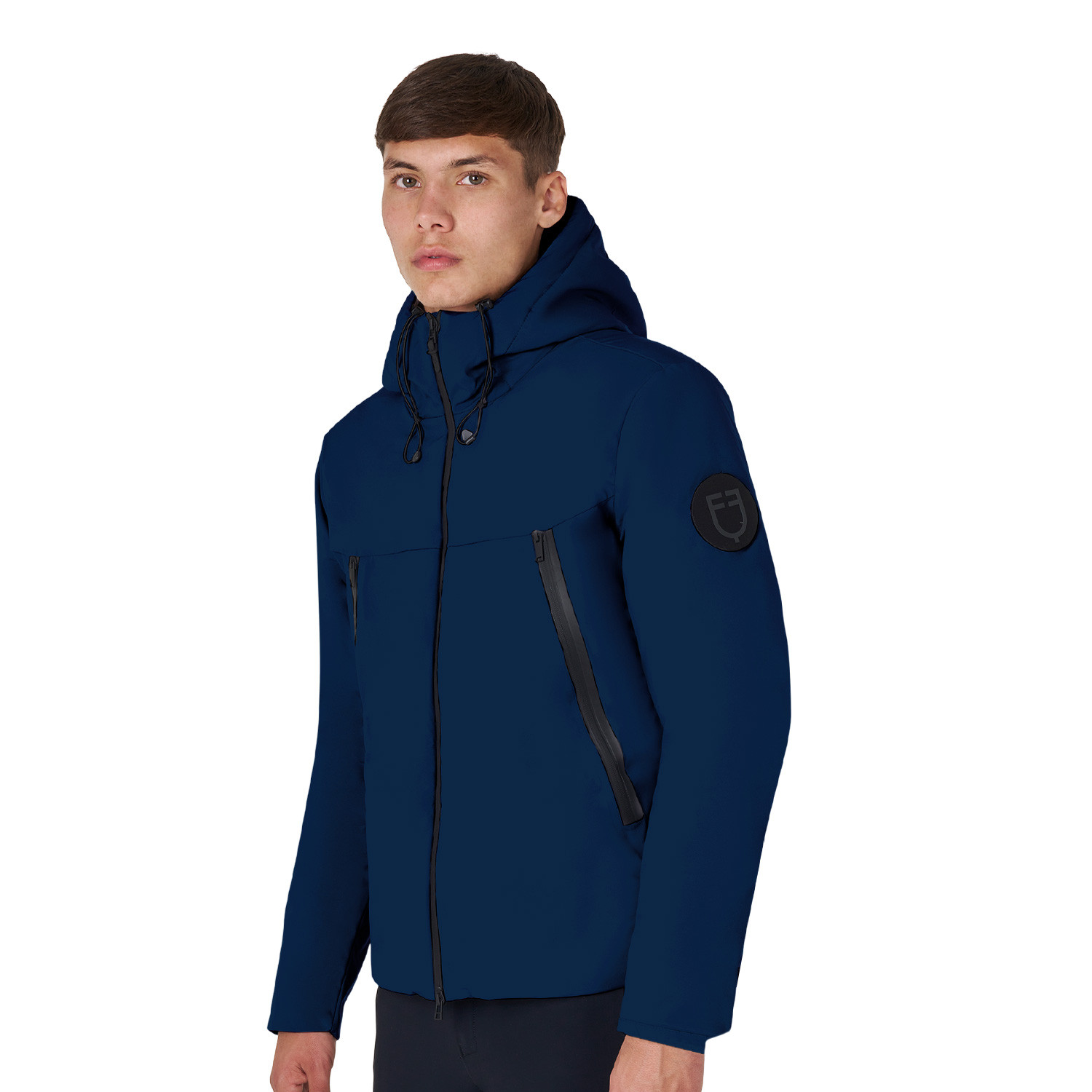 Wasser- und winddichte Herrenjacke aus Nylon