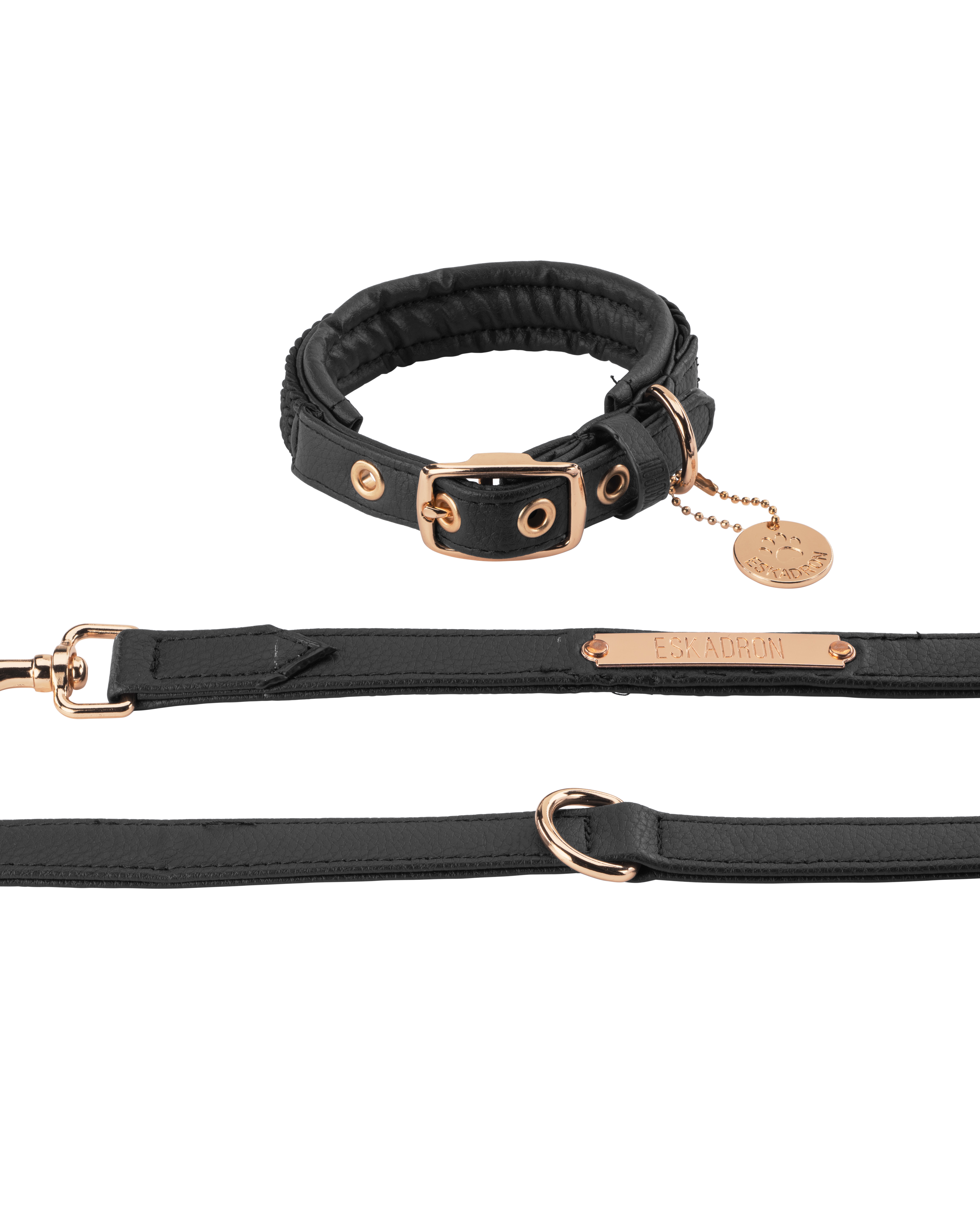 Heritage Faux Leather dog set