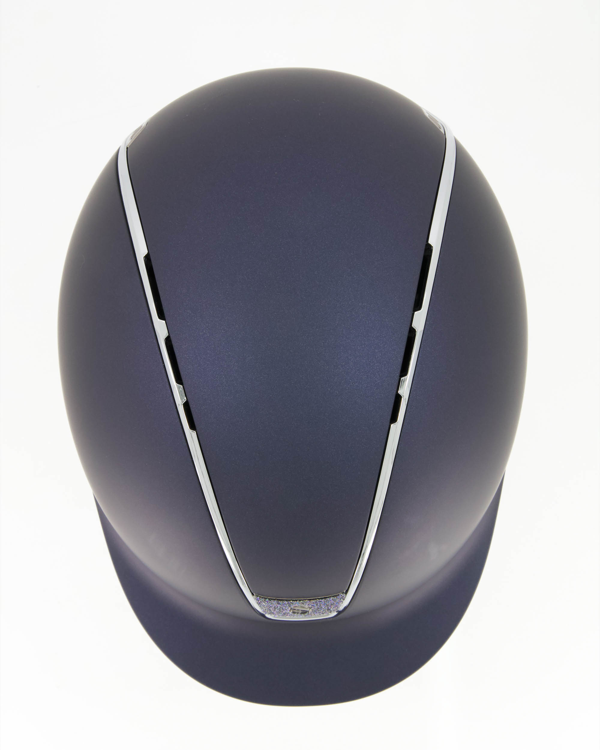 Reithelm 2.0 Shadowmatt blau, Trim Chome, Blason Crystal Fabric Paradise Shine