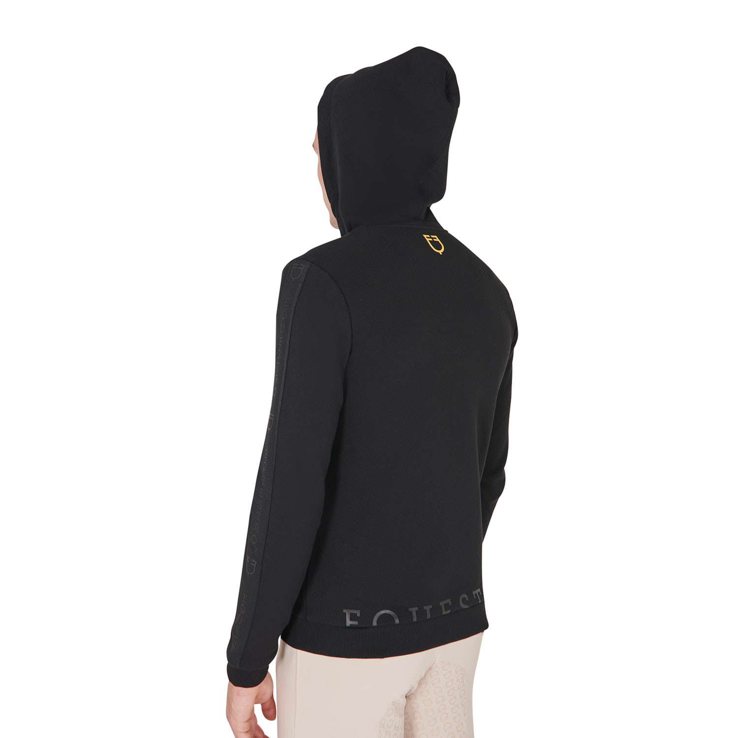 Kapuzen-Sweatshirt für Herren mit Fleece-Innenseite