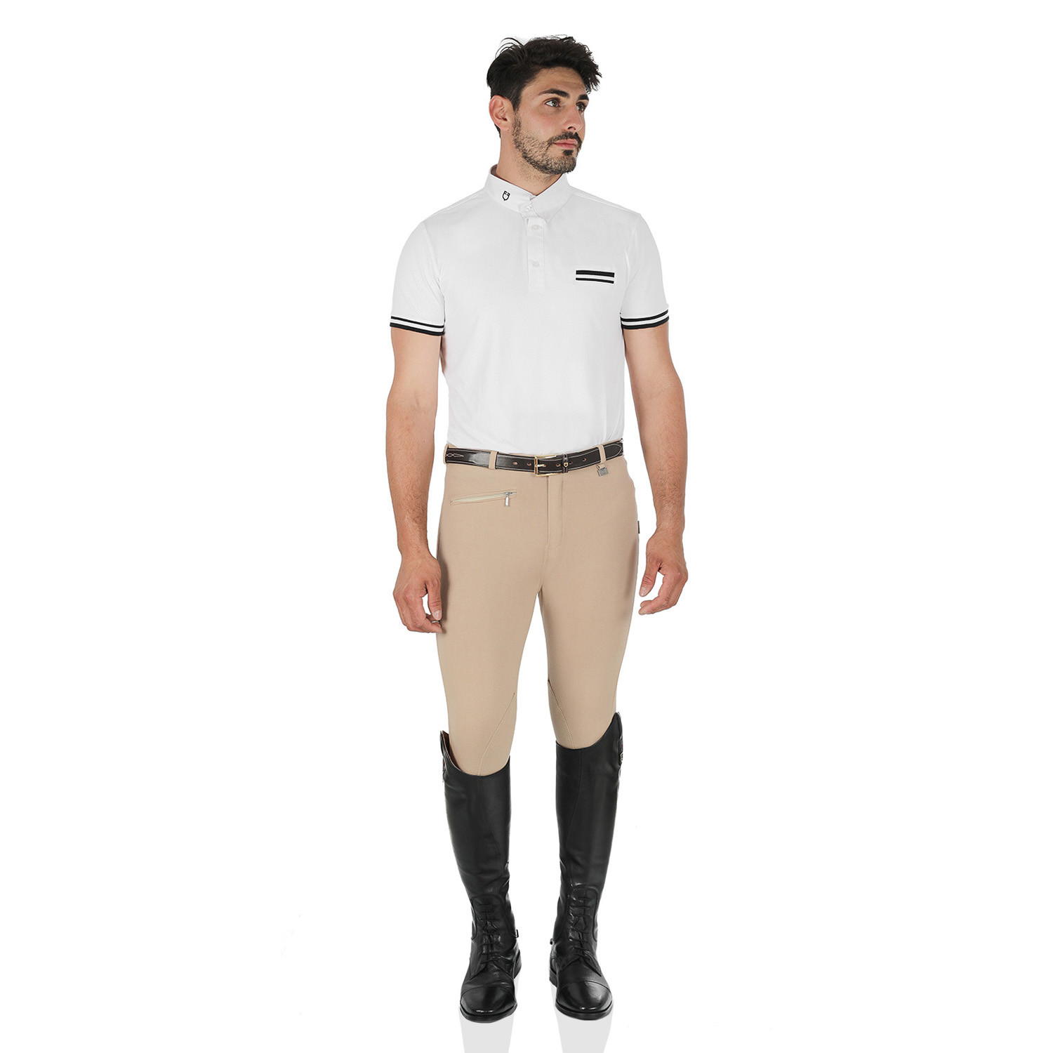 URANO MODEL HERRENHOSE AUS STRETCH-BAUMWOLLE