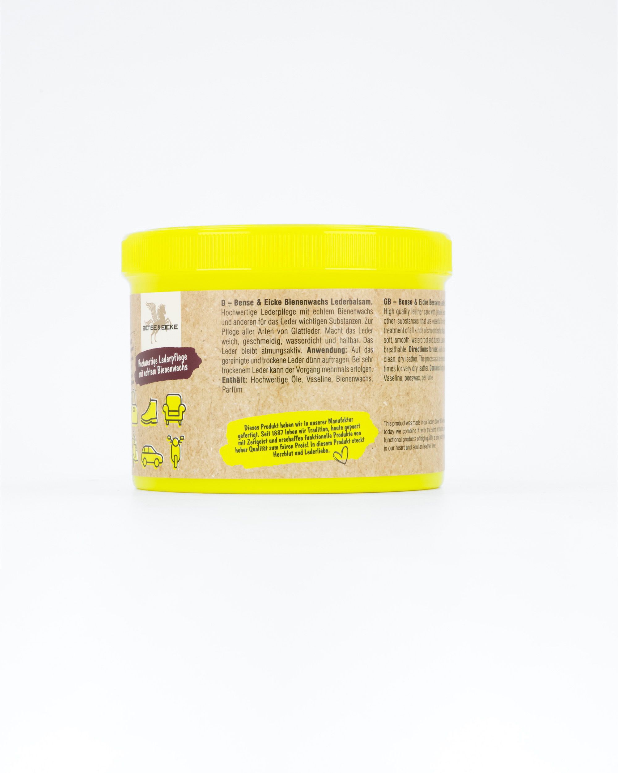 Beeswax leather balm, 500 ml