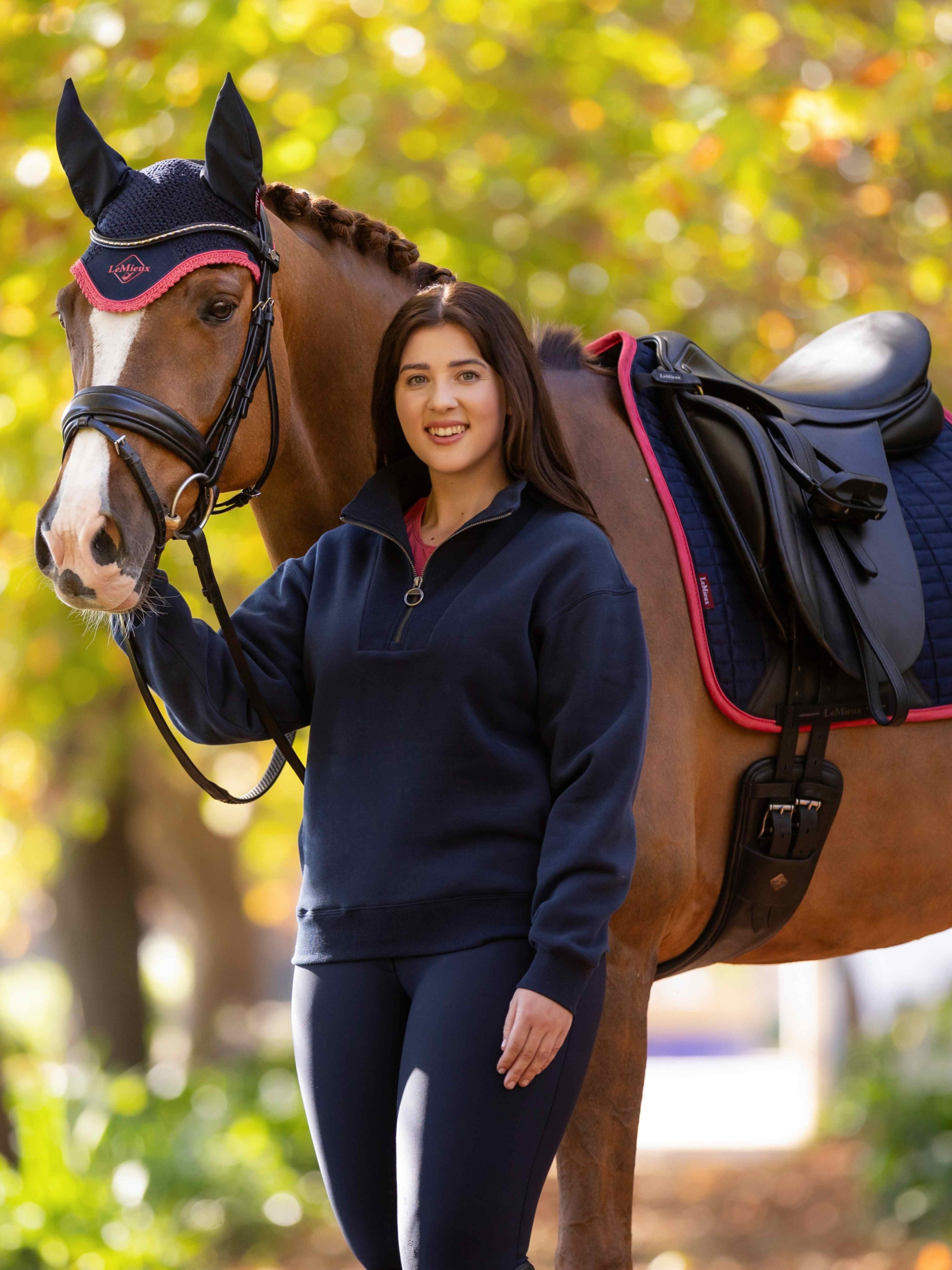 Keira Quarter Zip Sweatshirt