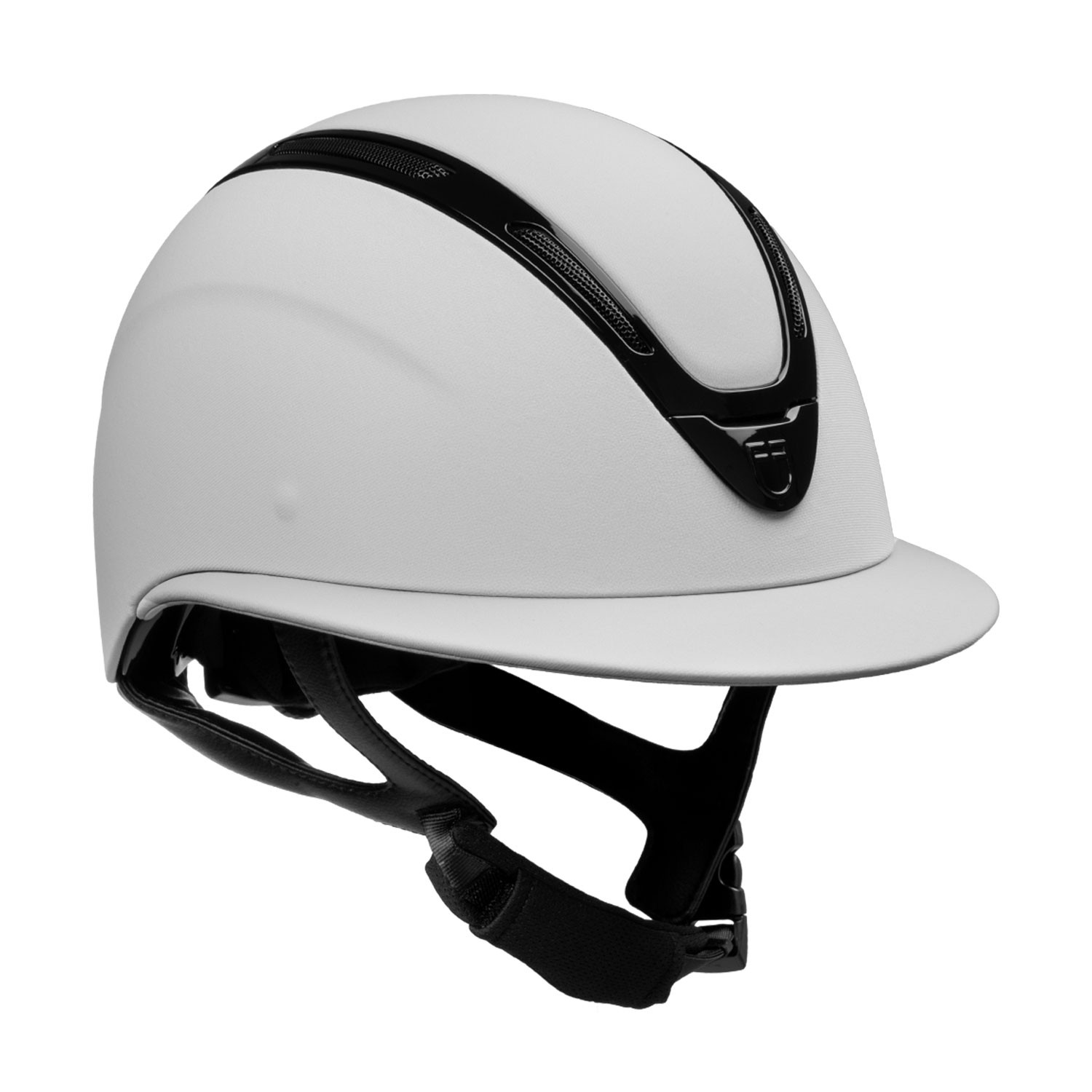 Damen-Apocalypse-Helm mit stoffbezogener Schale, Norm EN 1384-2023