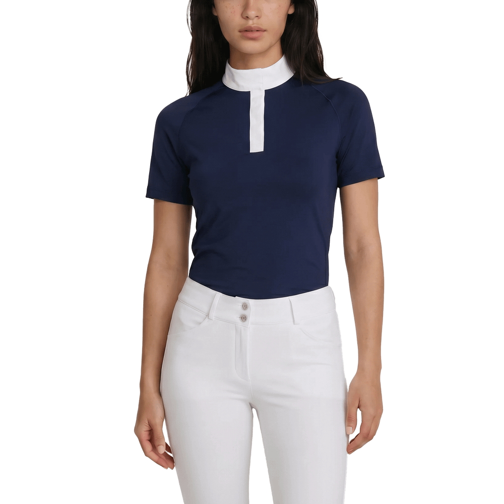 Turniershirt Damen Classic Kurzen Ärmeln