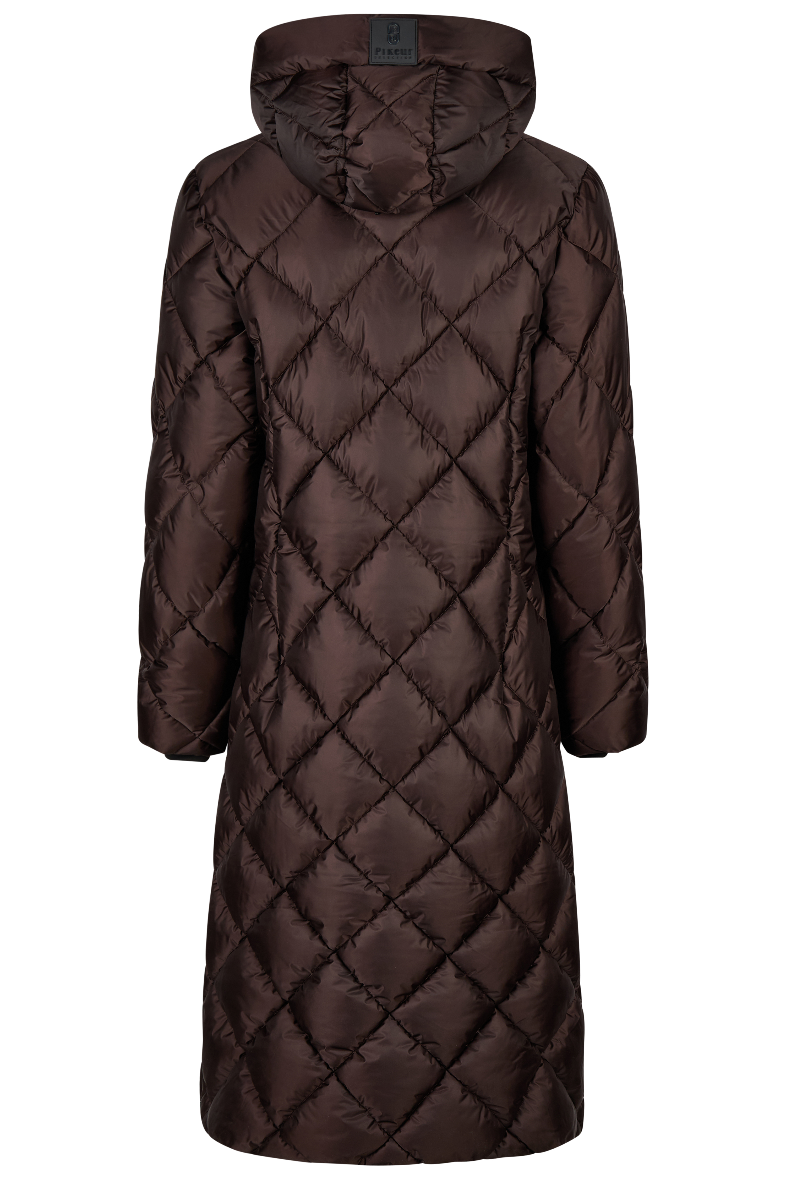 Mantel Damen Quiltdiamond mit Kapuze