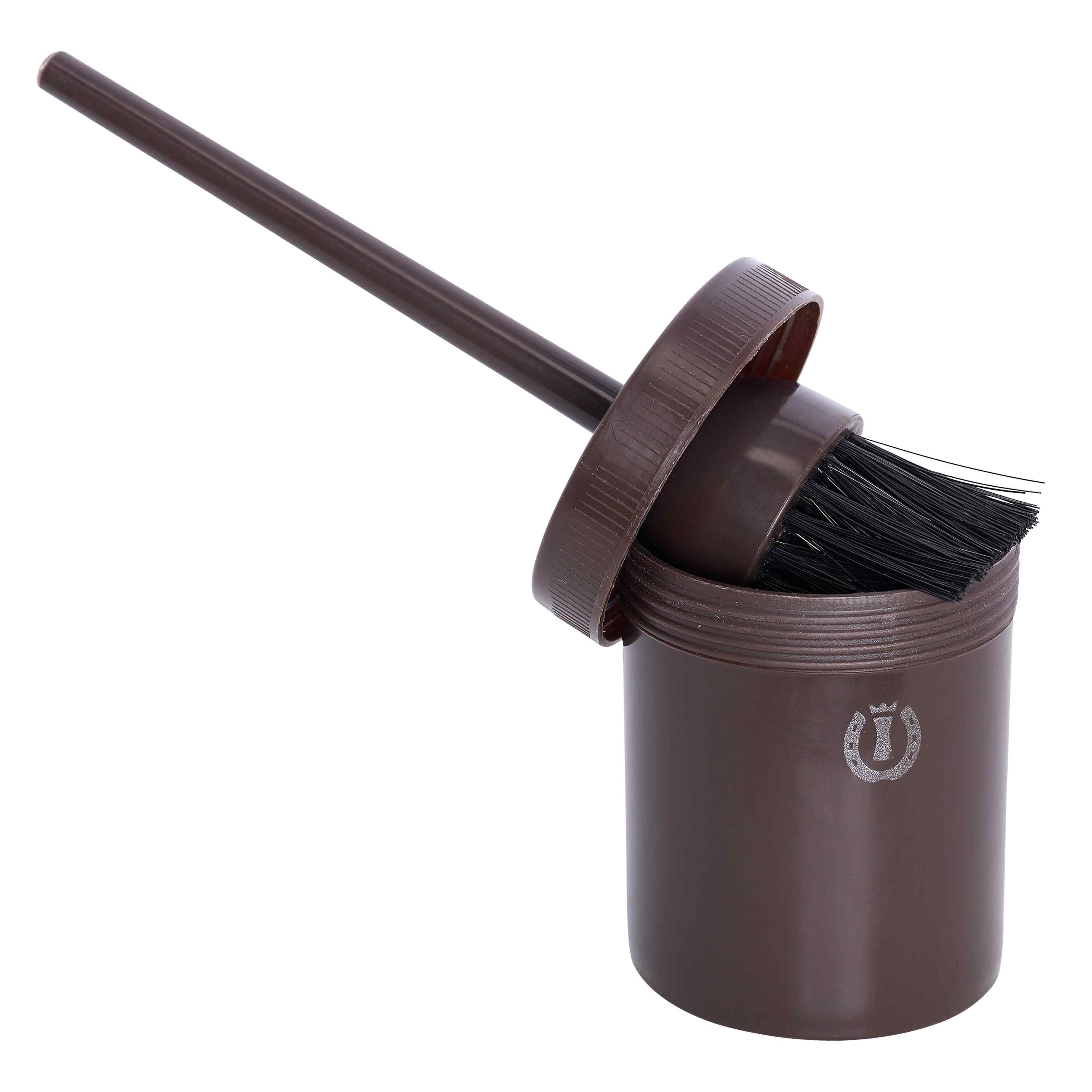 Hufölpinsel mit Dose