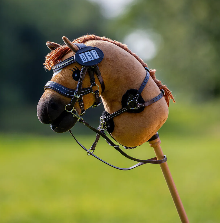 Nummernhalter Oval Hobby horse