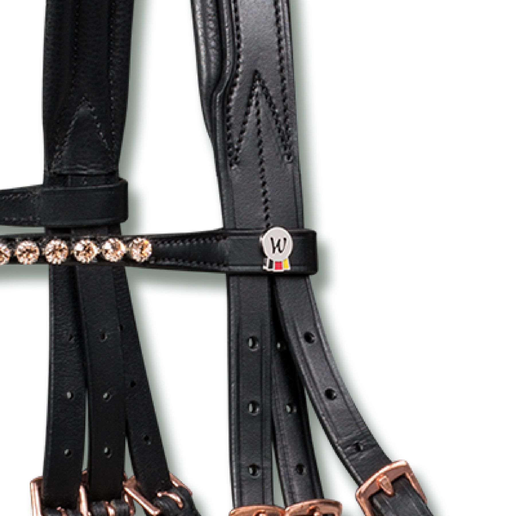 Snaffle bridle X-Line Rosé Snaffle bridle X-Line Rosé