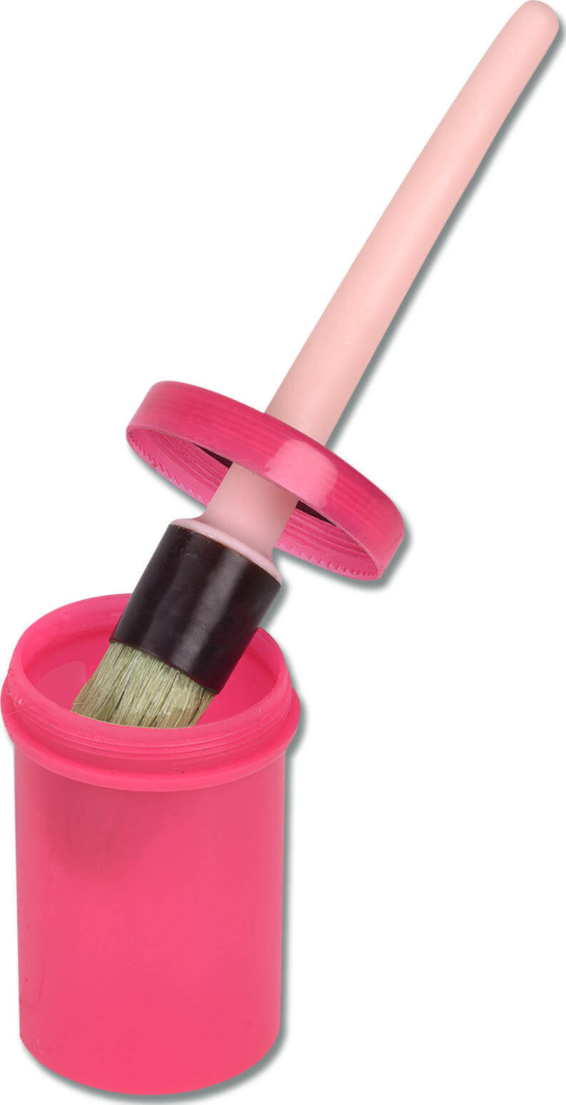 Hoof brush safe, pink
