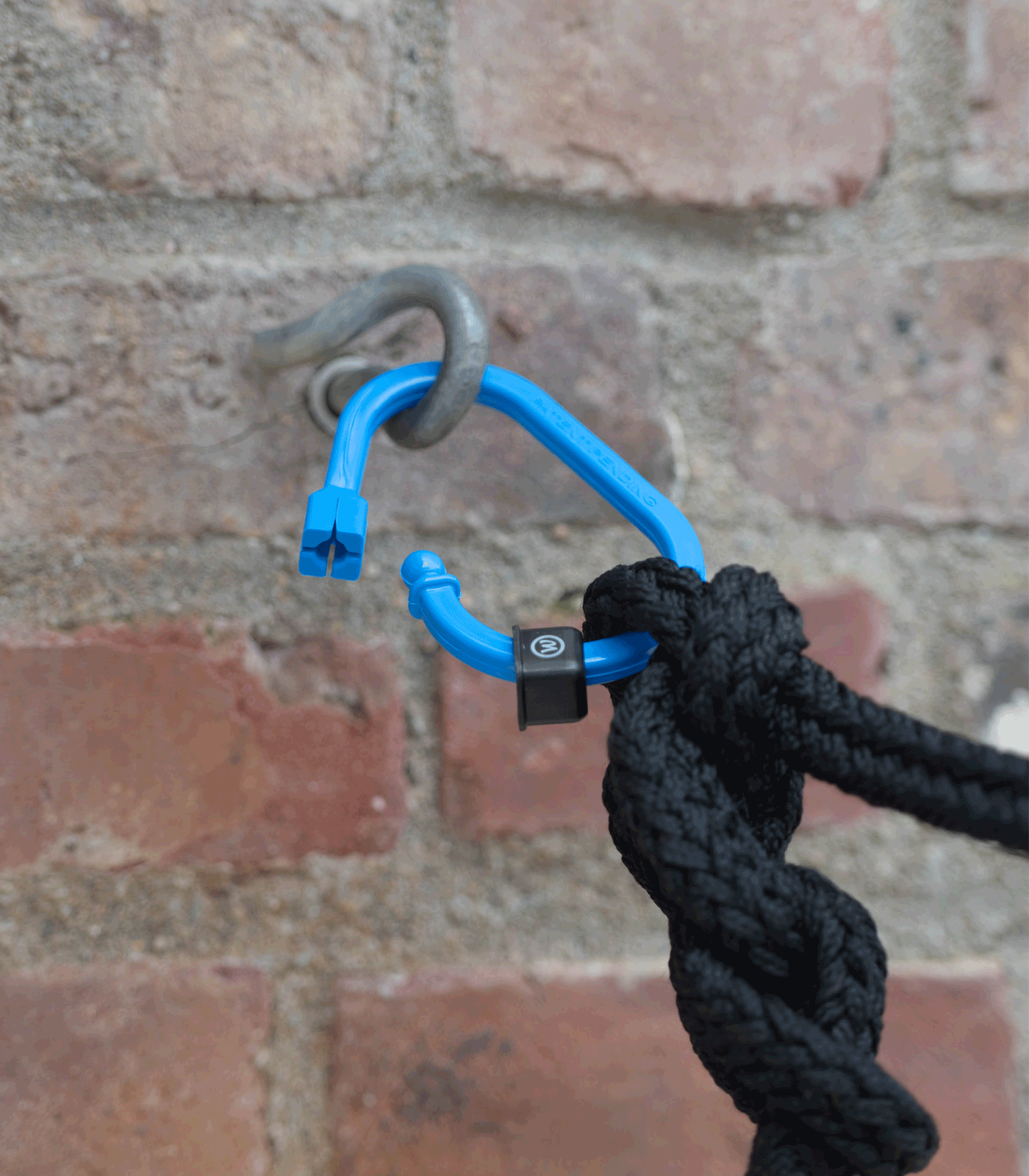 Fermeture de sécurité, bleu