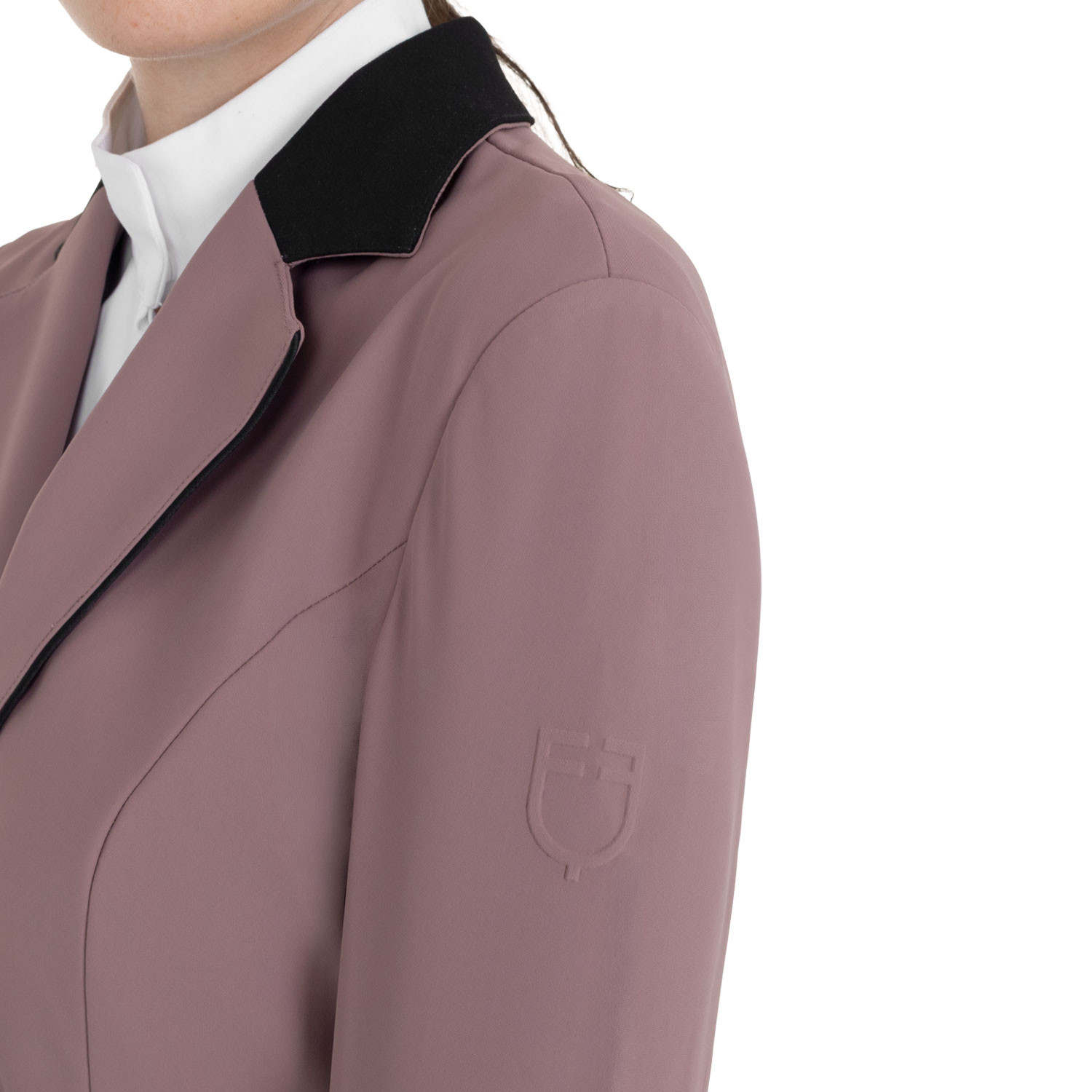 Damen-Turnierjacket mit Reißverschluss und Knöpfen