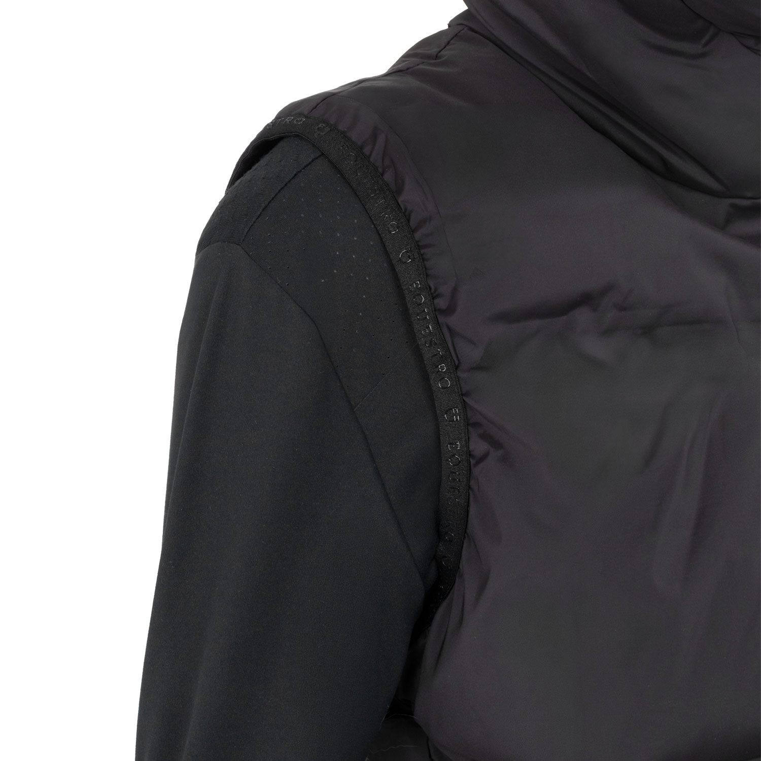 Technische ärmellose Damenjacke mit Kapuze Ridertechnology
