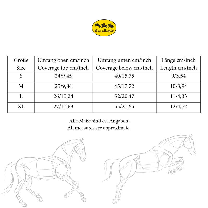 Hufglocken mit Kunstfellrand