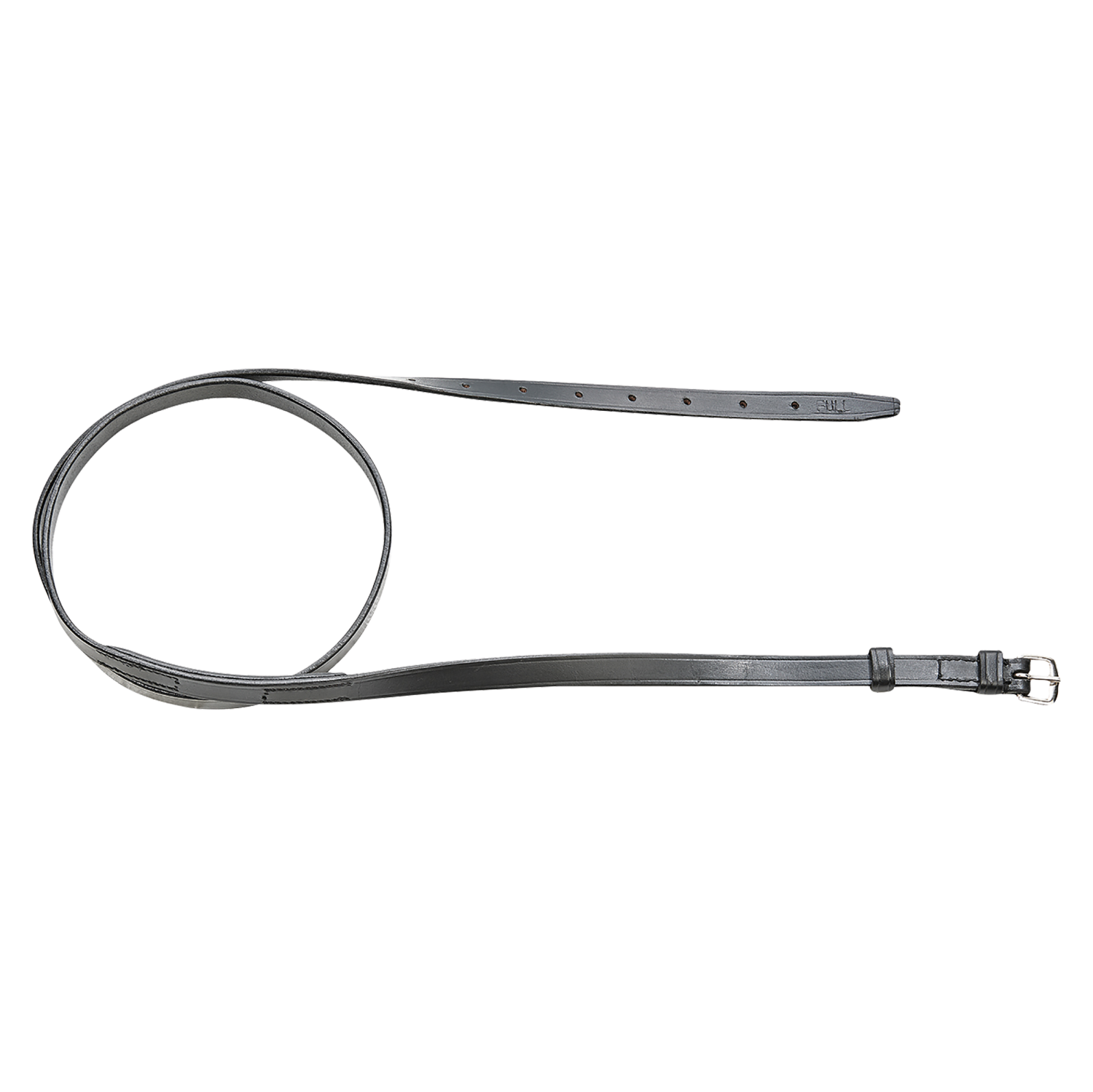 Neck strap riding licence plate