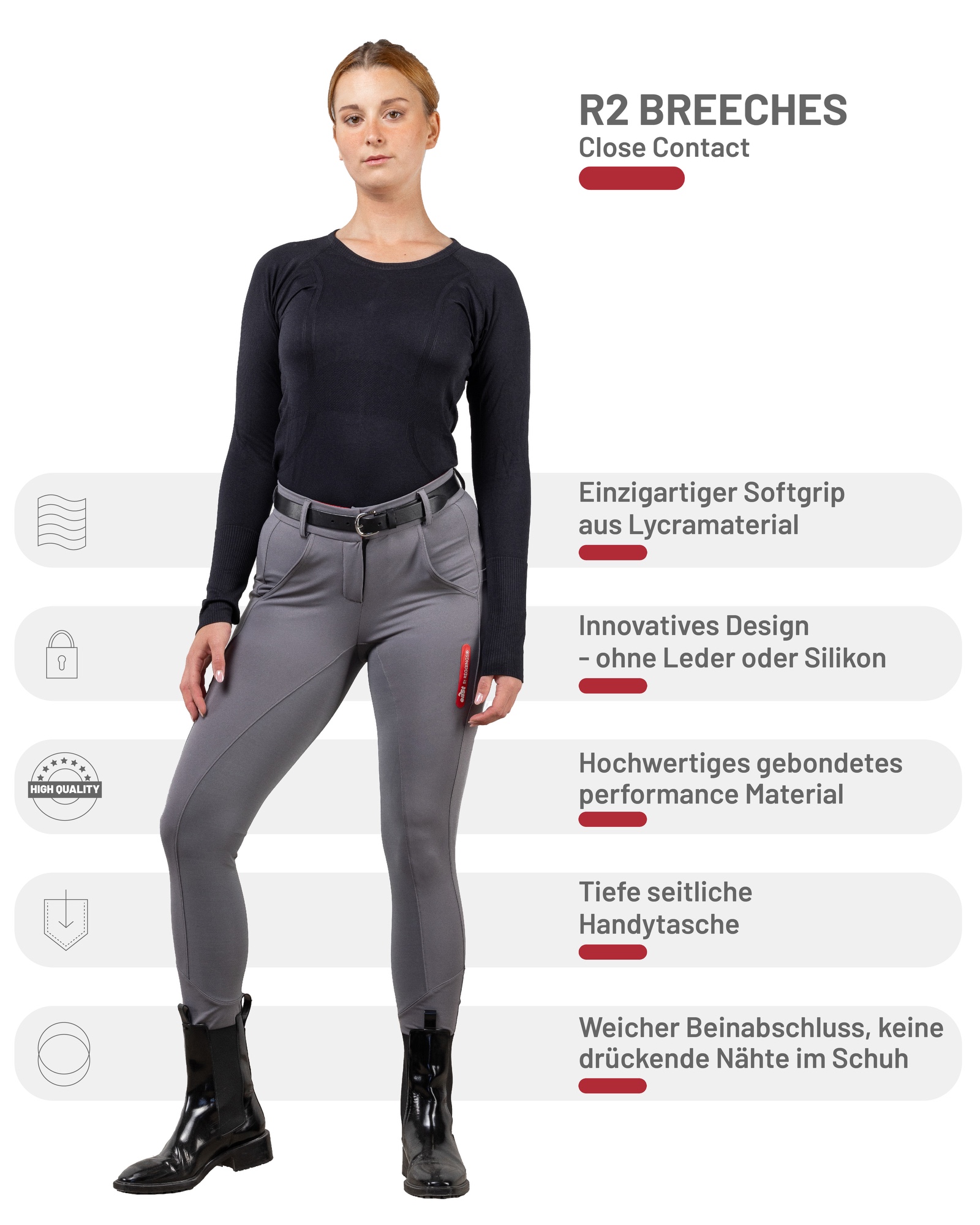 Ladies R2 Close Contact breeches