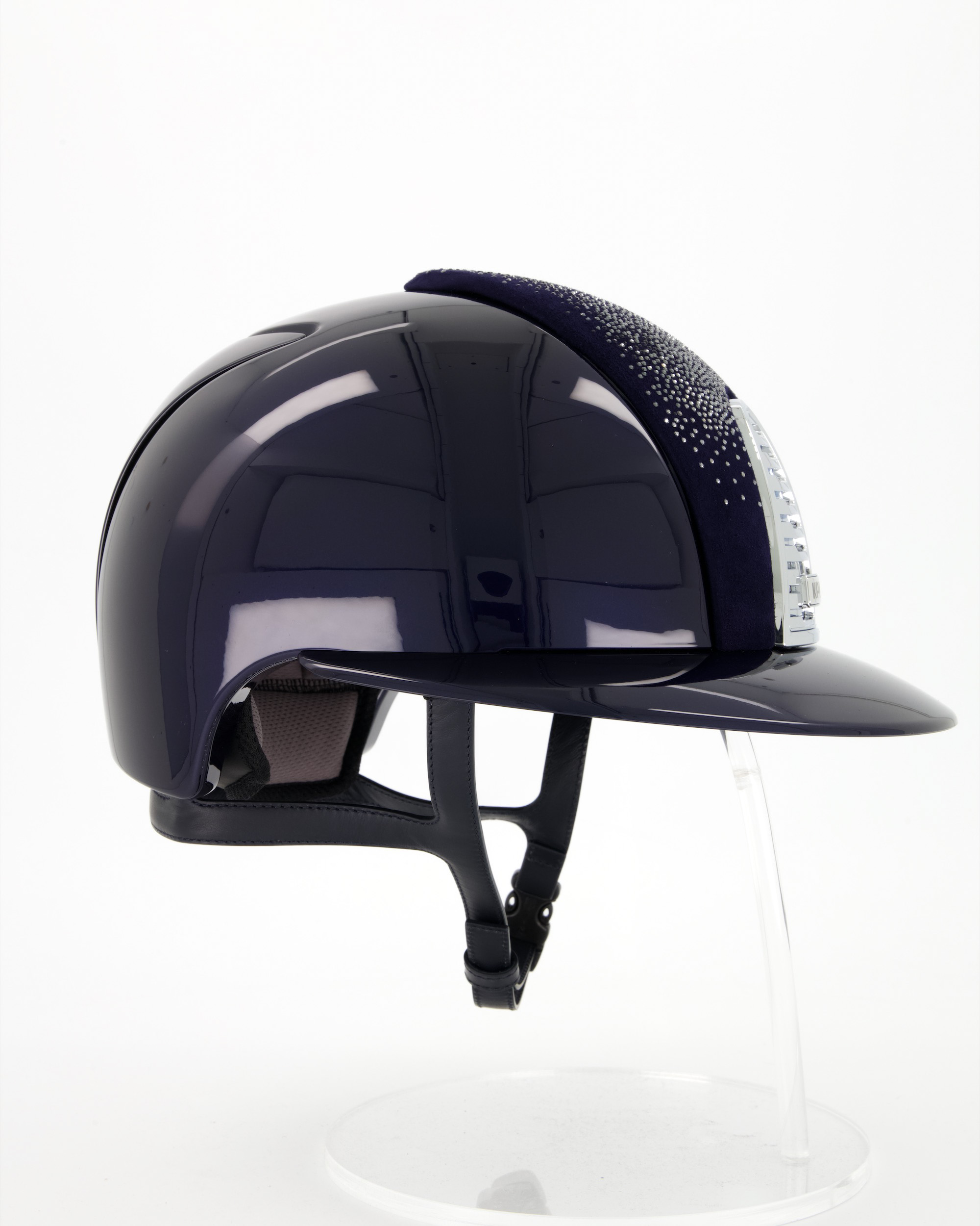 Reithelm Cromo 2.0 Polish Polo Suede Blue Silver in blau