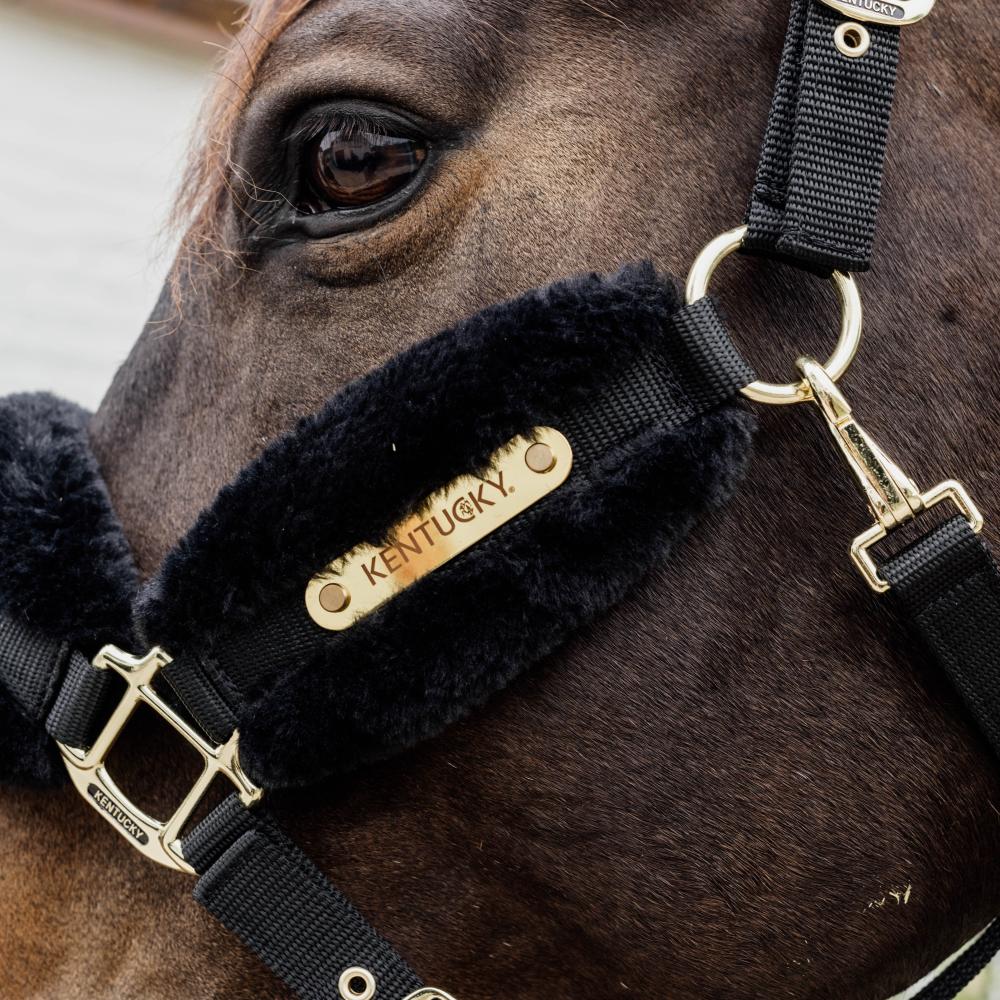 Halter sheepskin soft
