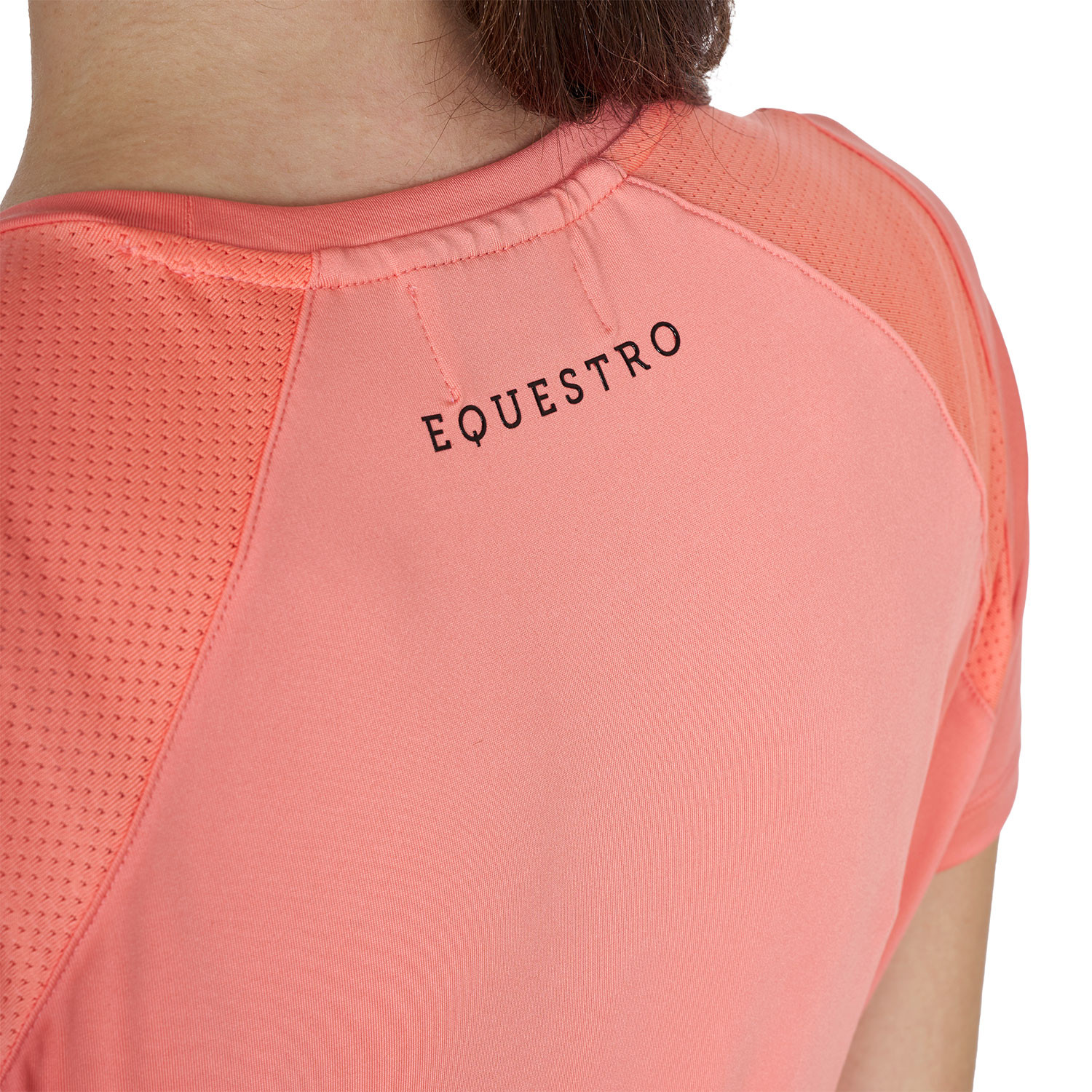 Damen-Trainingsshirt Slim Fit technisch