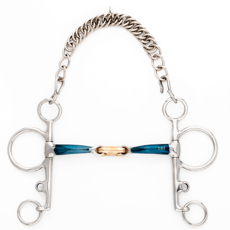 Pelham"Ergonomic" 14mm - doppelt gebrochen-lang