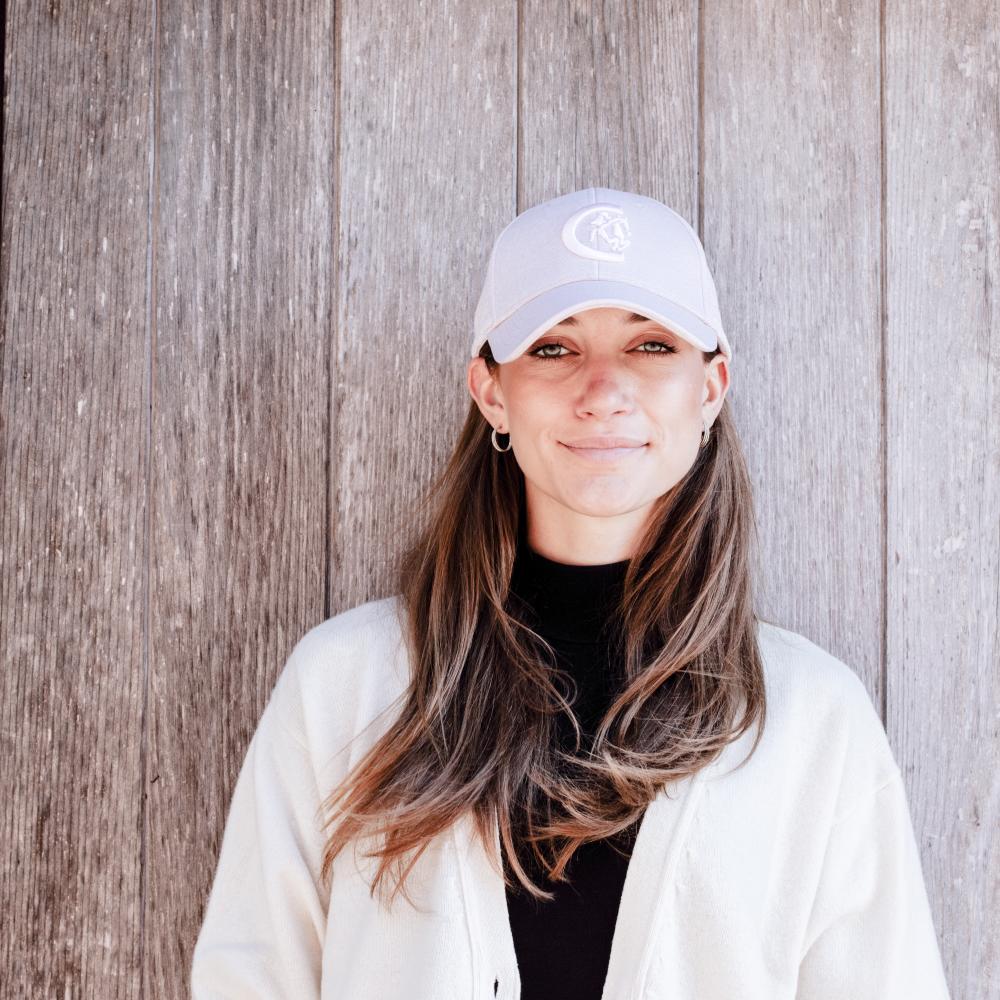 Baseball cap glitter