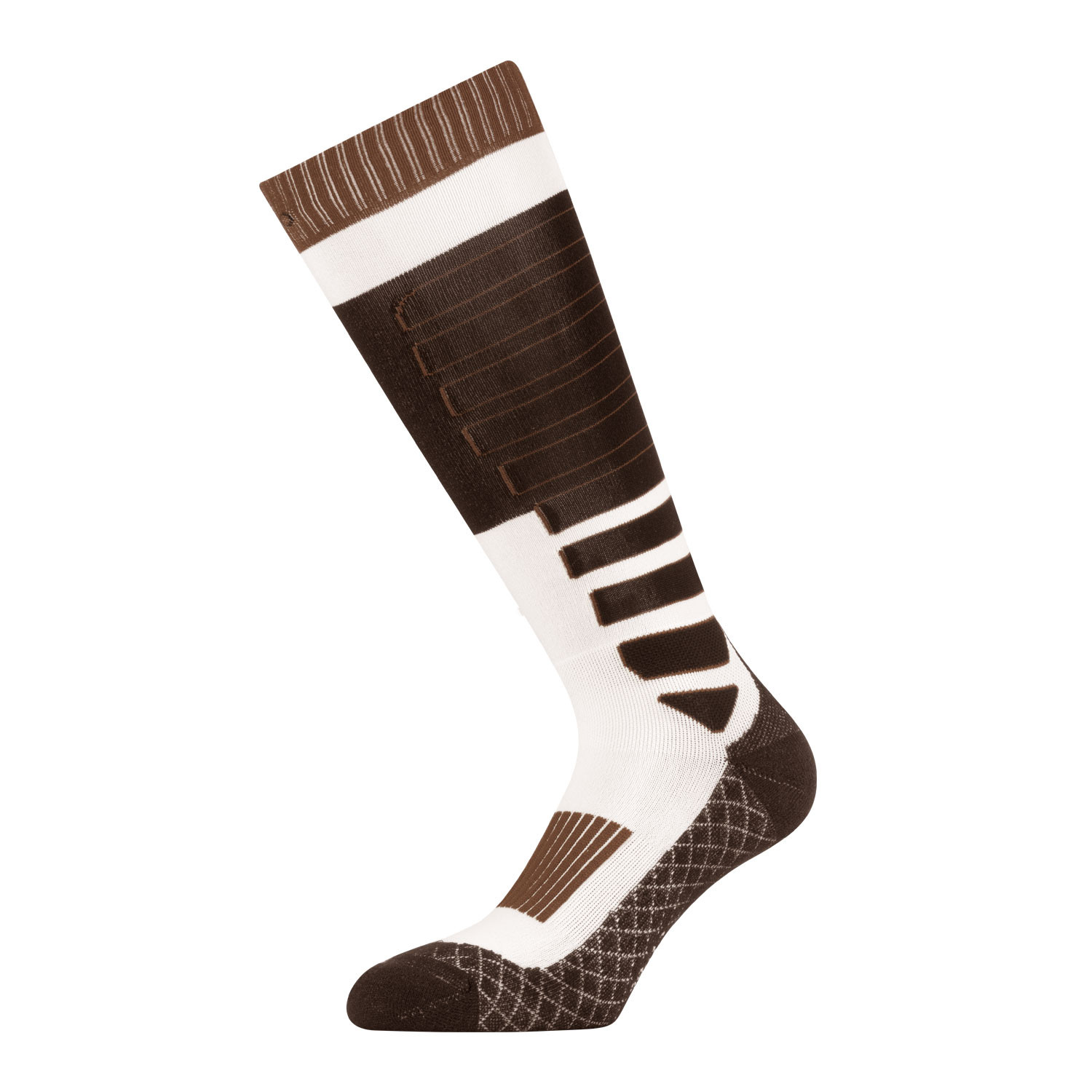 Socke aus atmungsaktivem Funktionsgewebe mit Logo