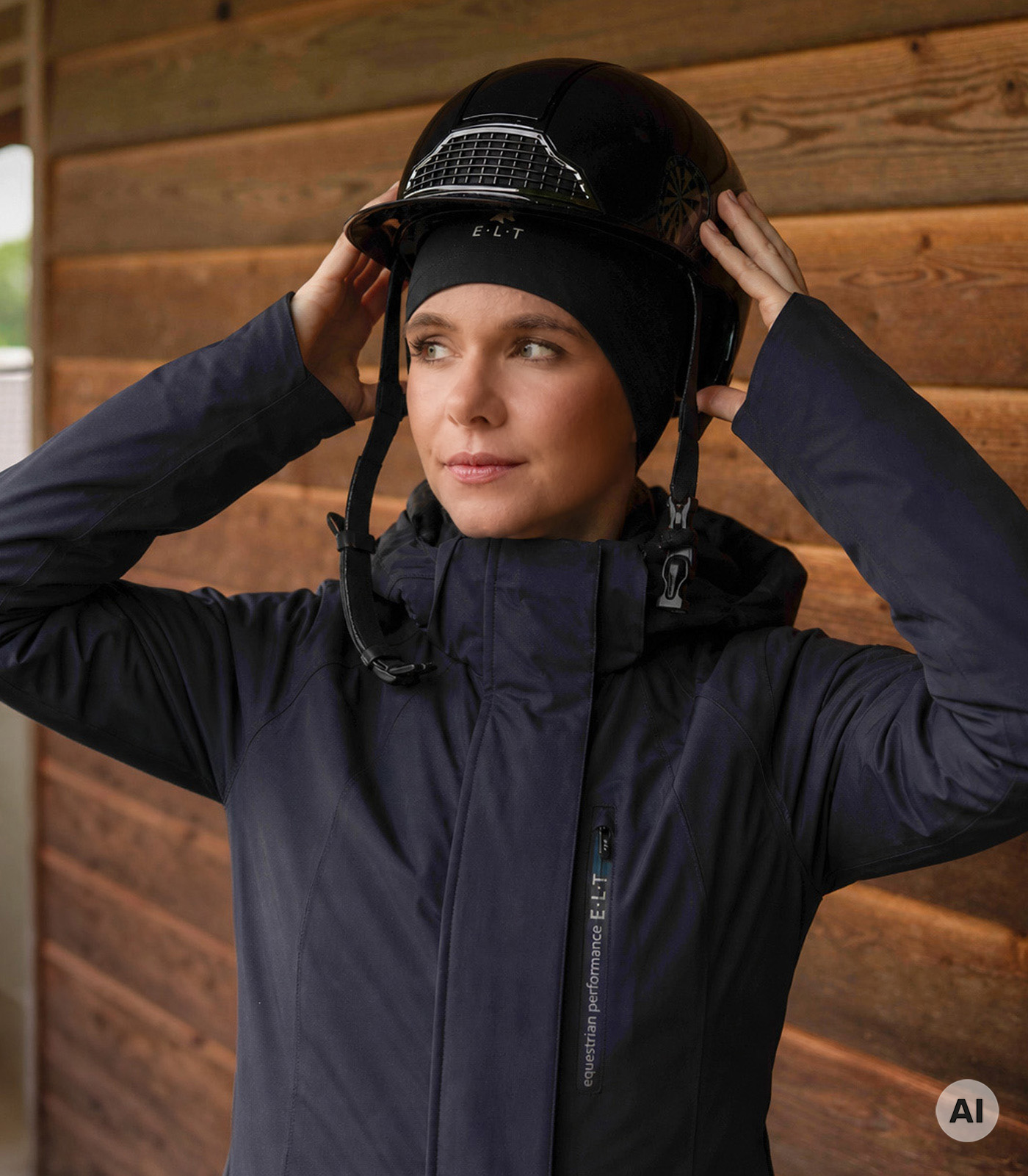 Helmet Cap, black
