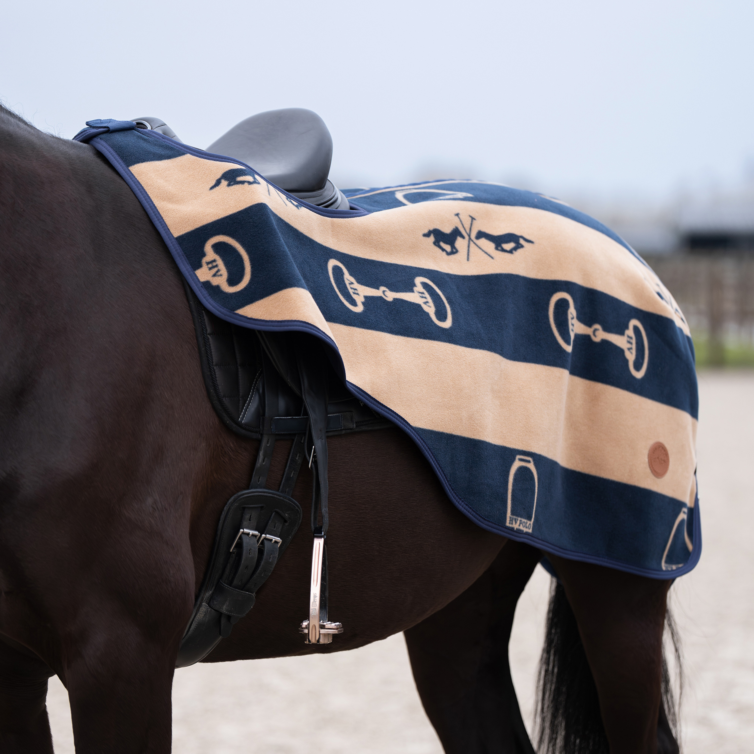 Ausreitdecke Gwenny print fleece
