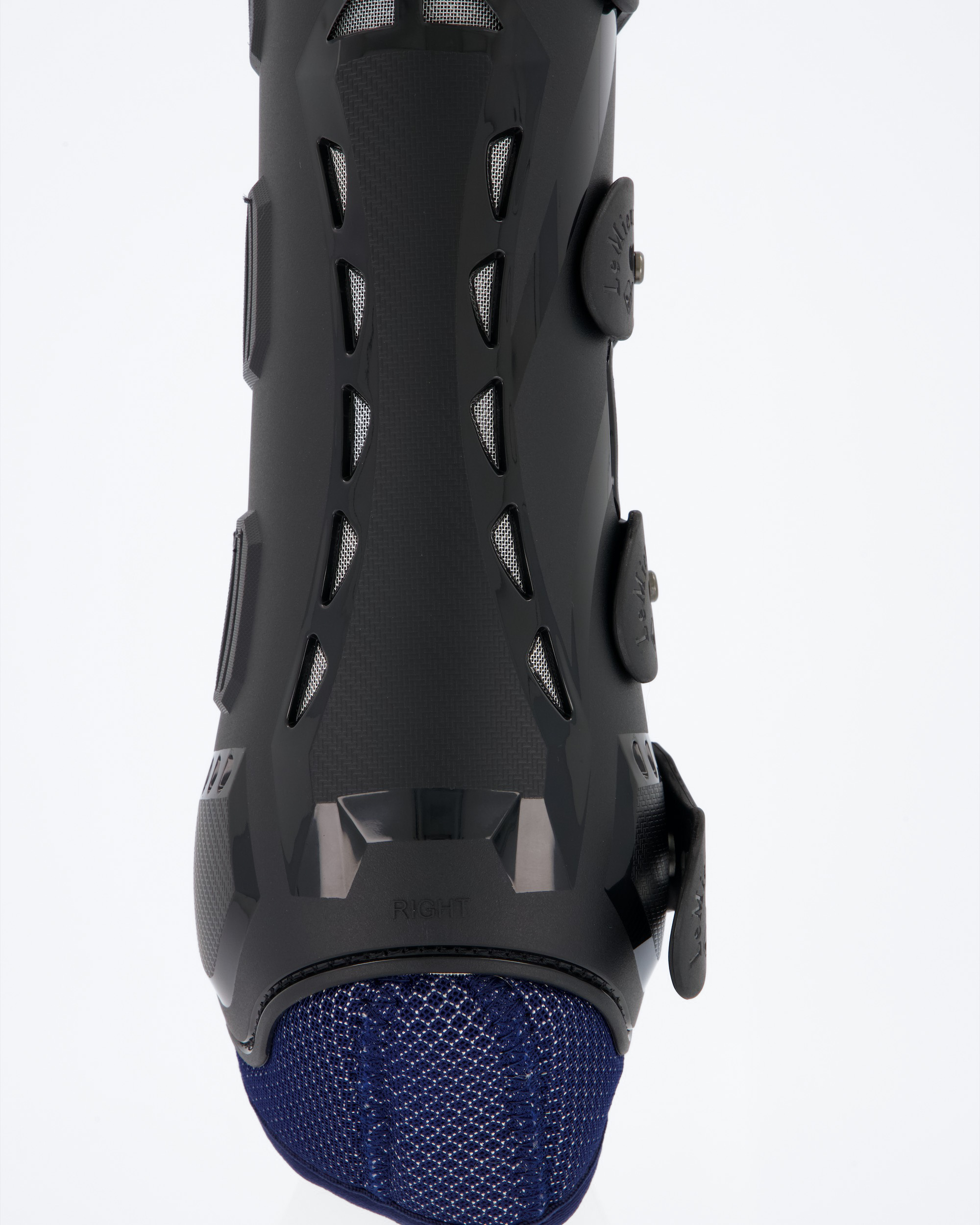 Gamaschen LMX Ultramesh Snug Boots hinten in navy