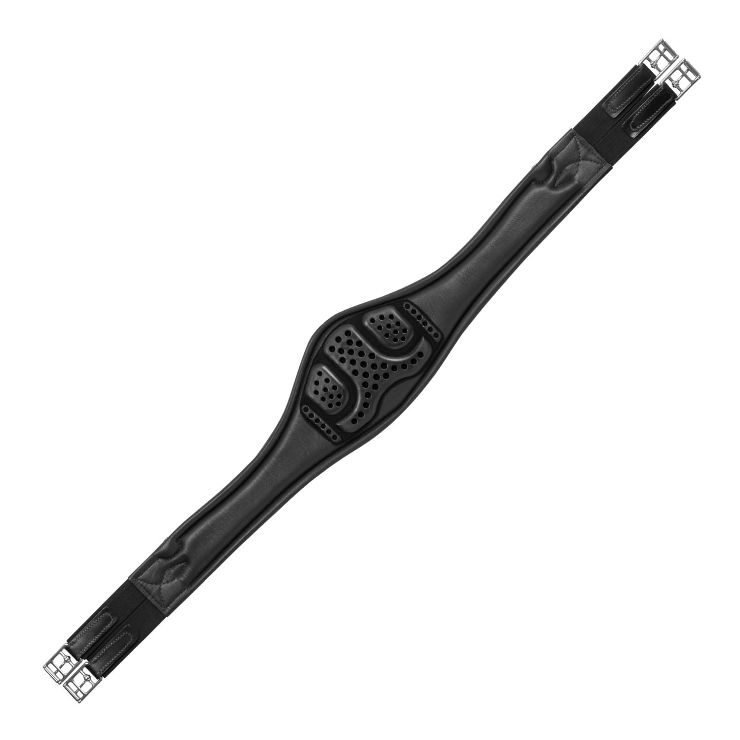 Anatomischer Springsattelgurt Kalbsleder