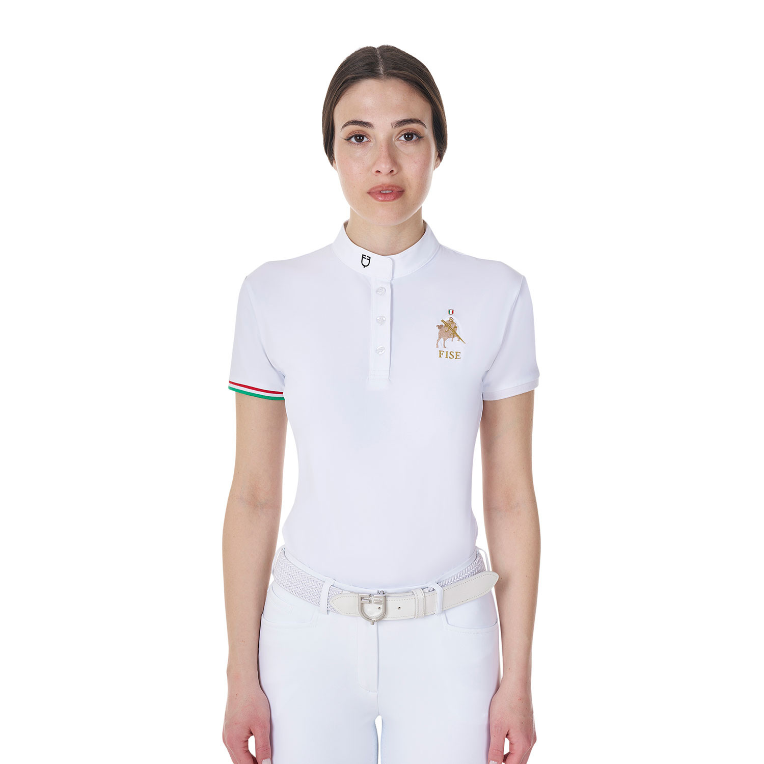 Damen-Wettkampfpolo Slim Fit X FISE