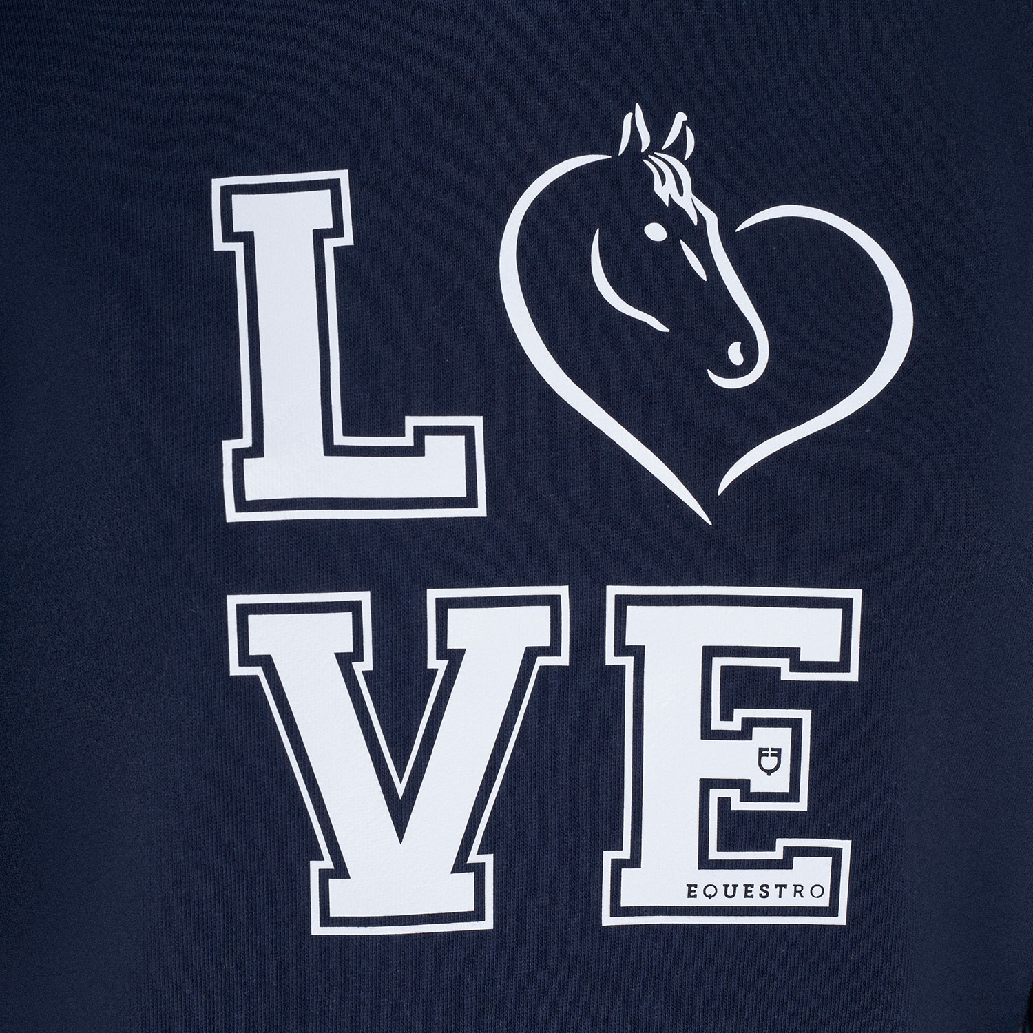 Kapuzen-Sweatshirt Winter Love für Mädchen