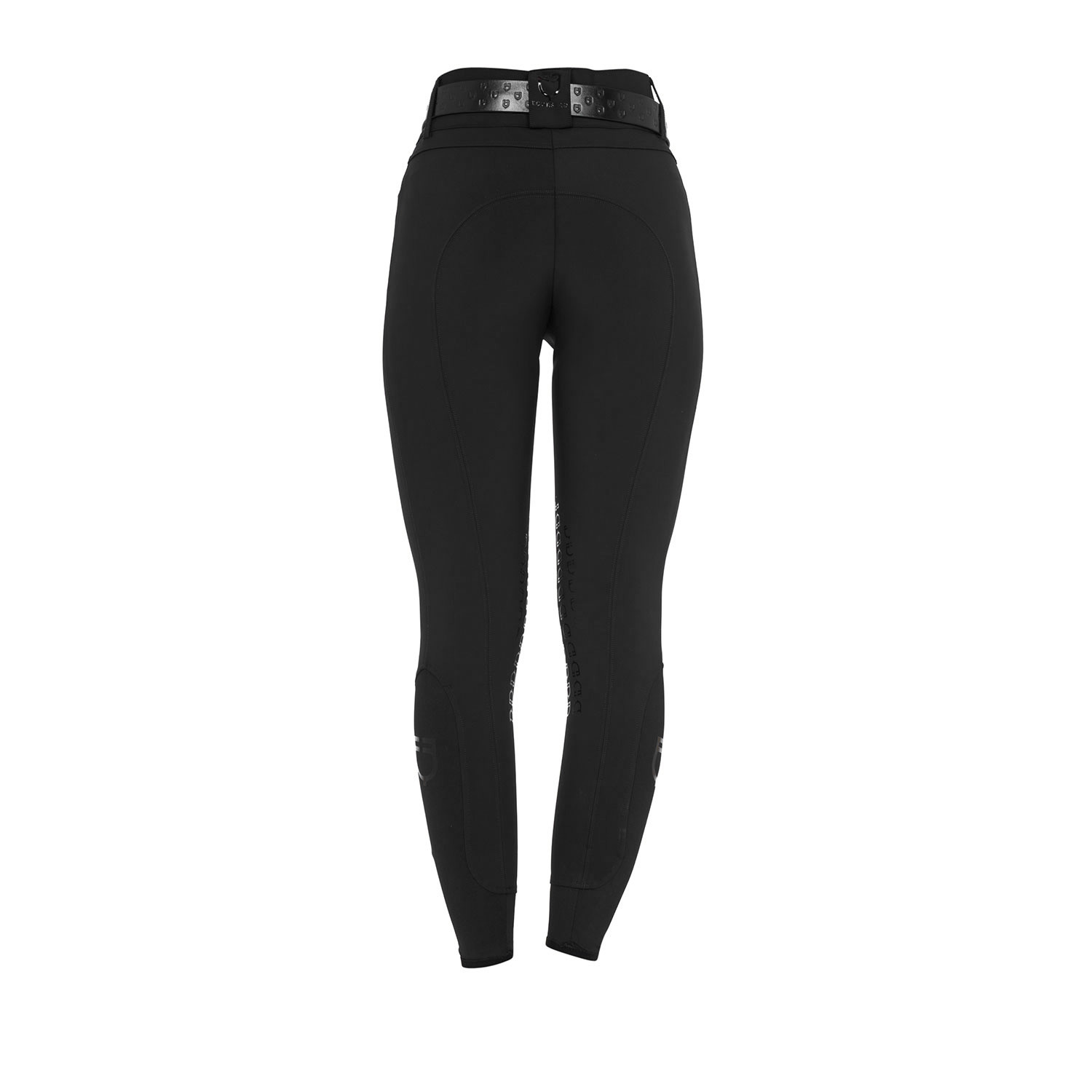 Damen-Reithose High-Waist mit Kniebesatz
