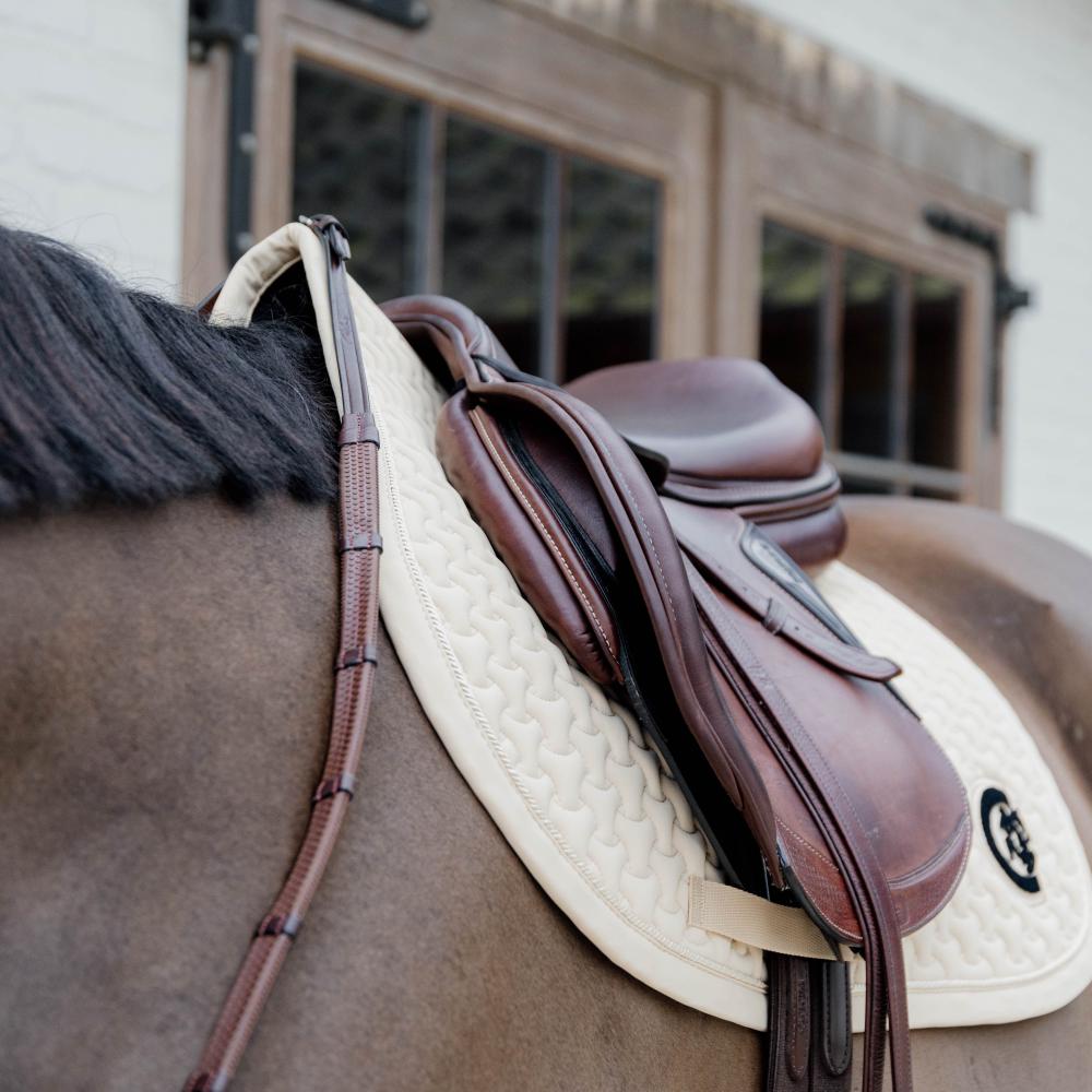 Schabracke Dressur Plaited 3D Logo