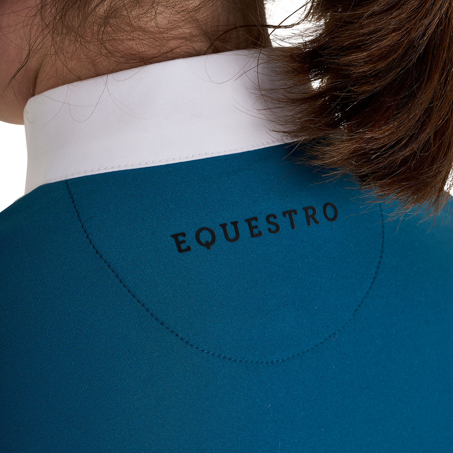 Mädchen-Poloshirt mit langen Ärmeln