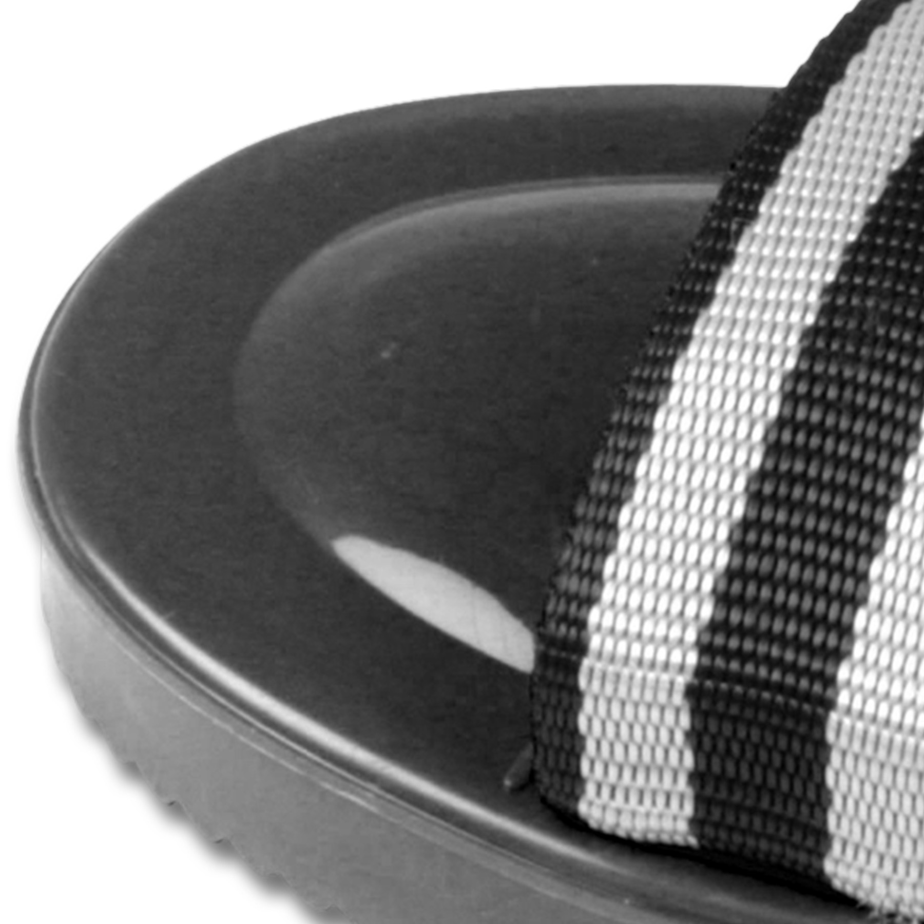 Striegel Hartplastik, schwarz