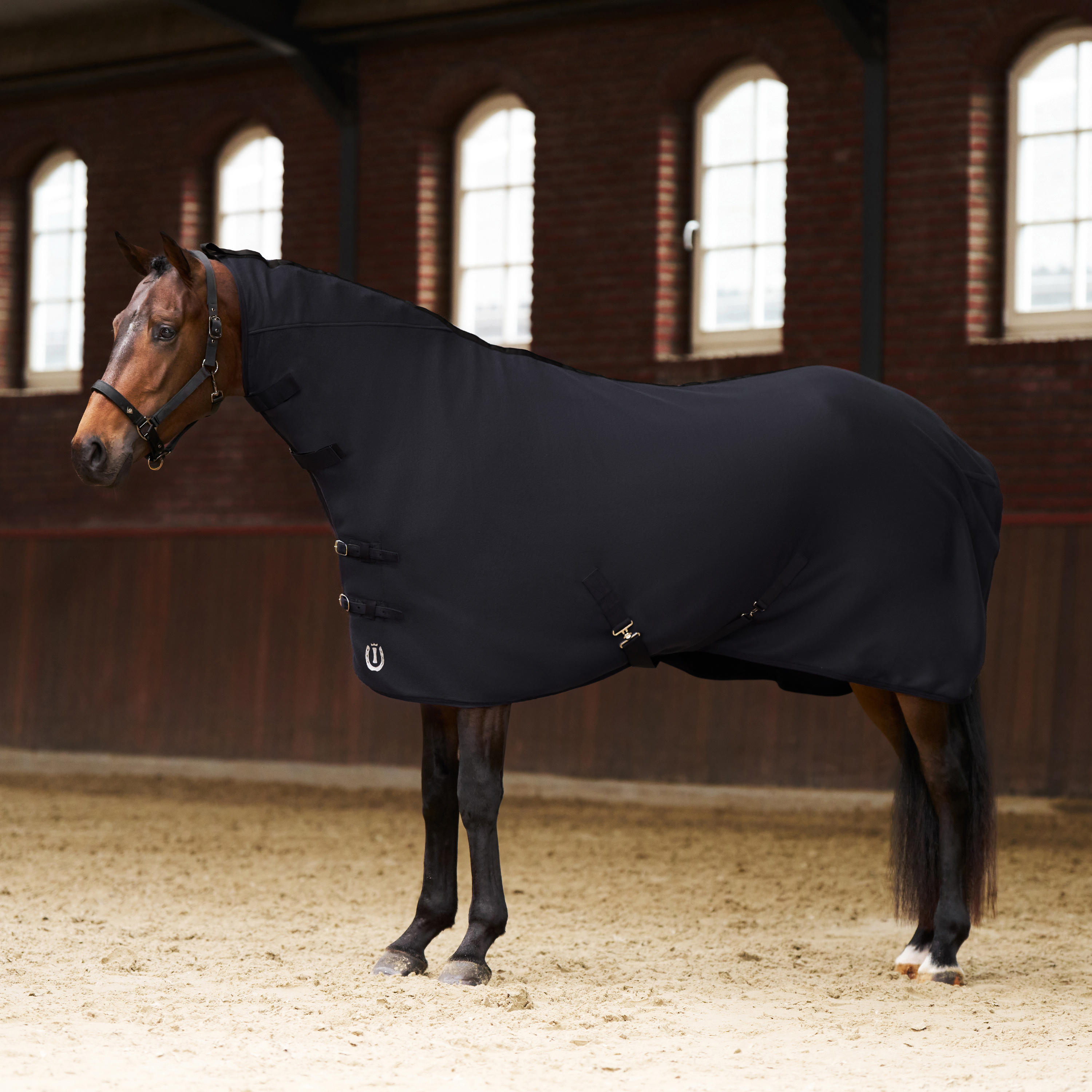 Fleecedecke mit Neck Fundamental
