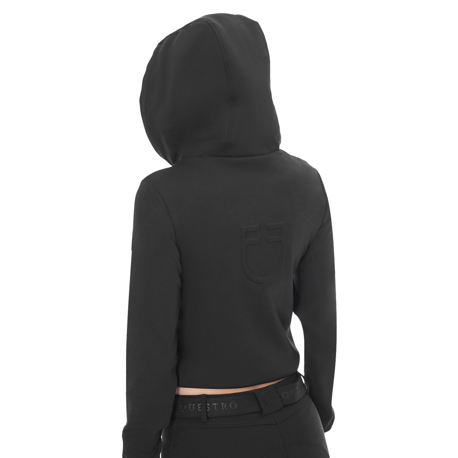 Damen-Cropped-Hoodie