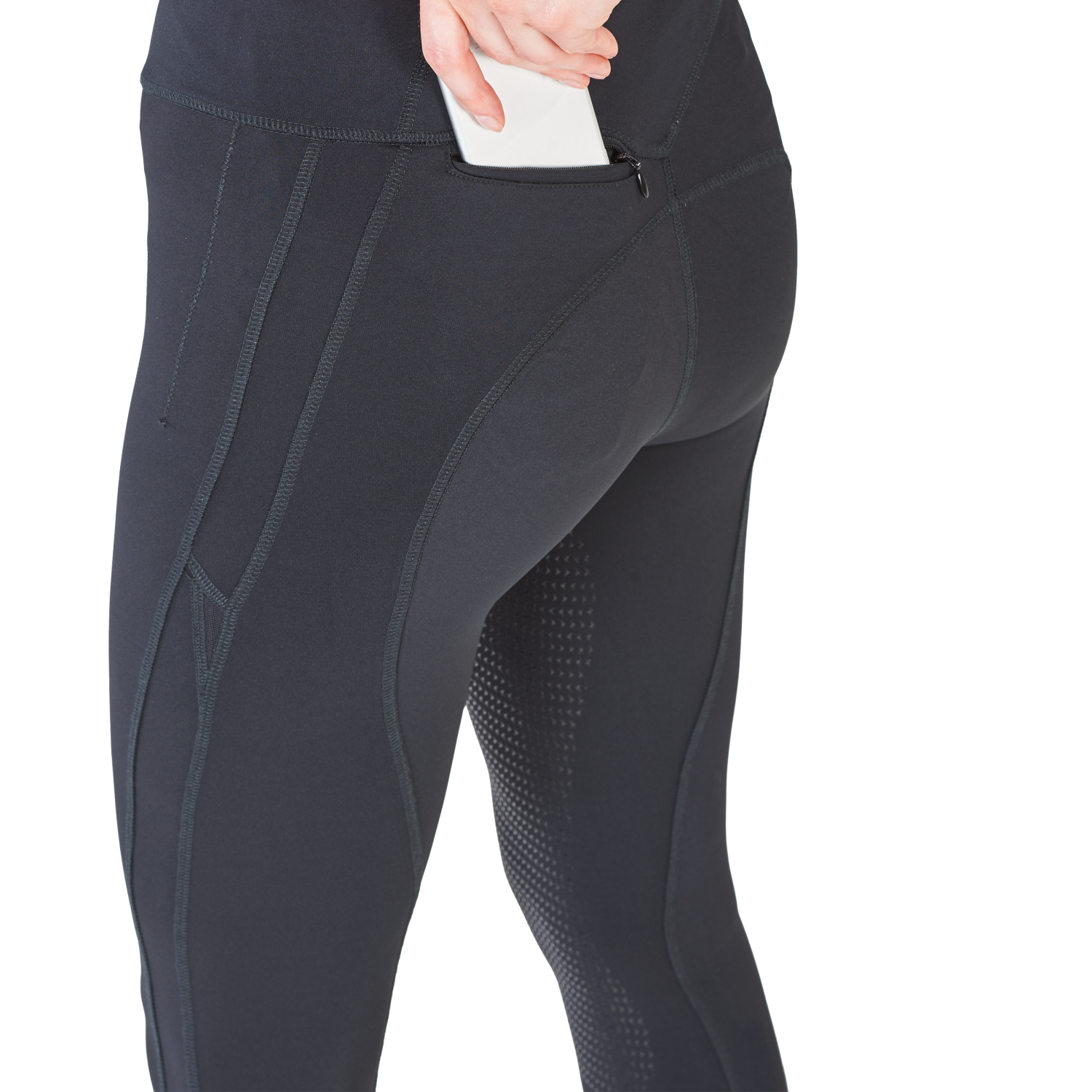 Reitleggings Damen Airy II mit 3/4 Grip