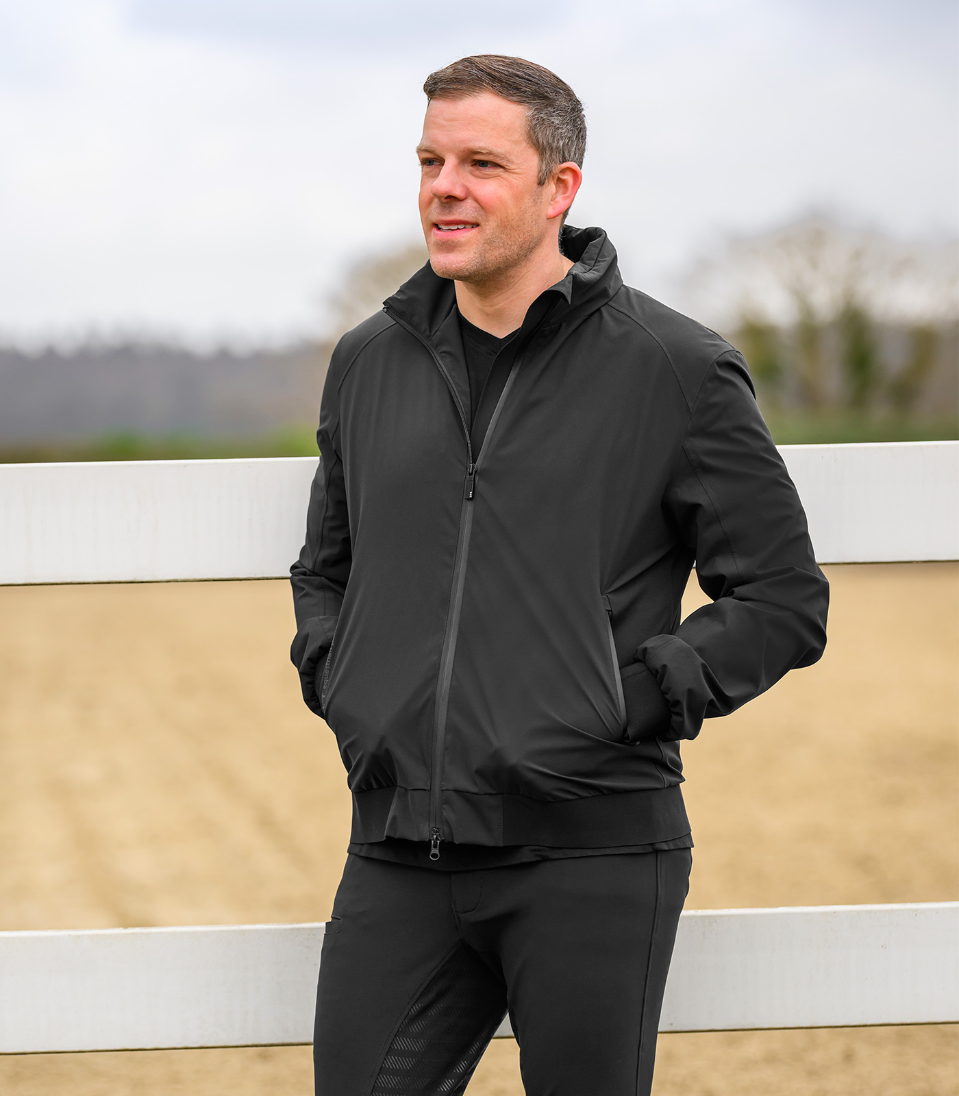 Performance Riding Blouson Reno, Men, black