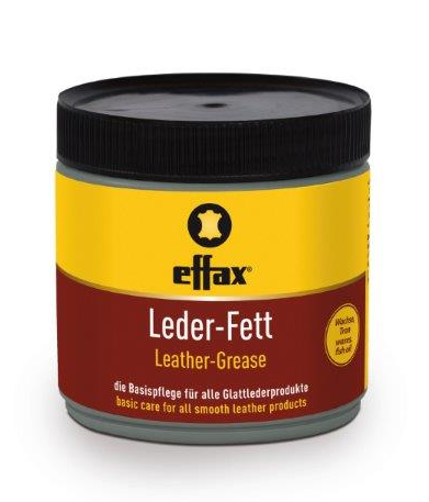 Leather grease black, 500 ml