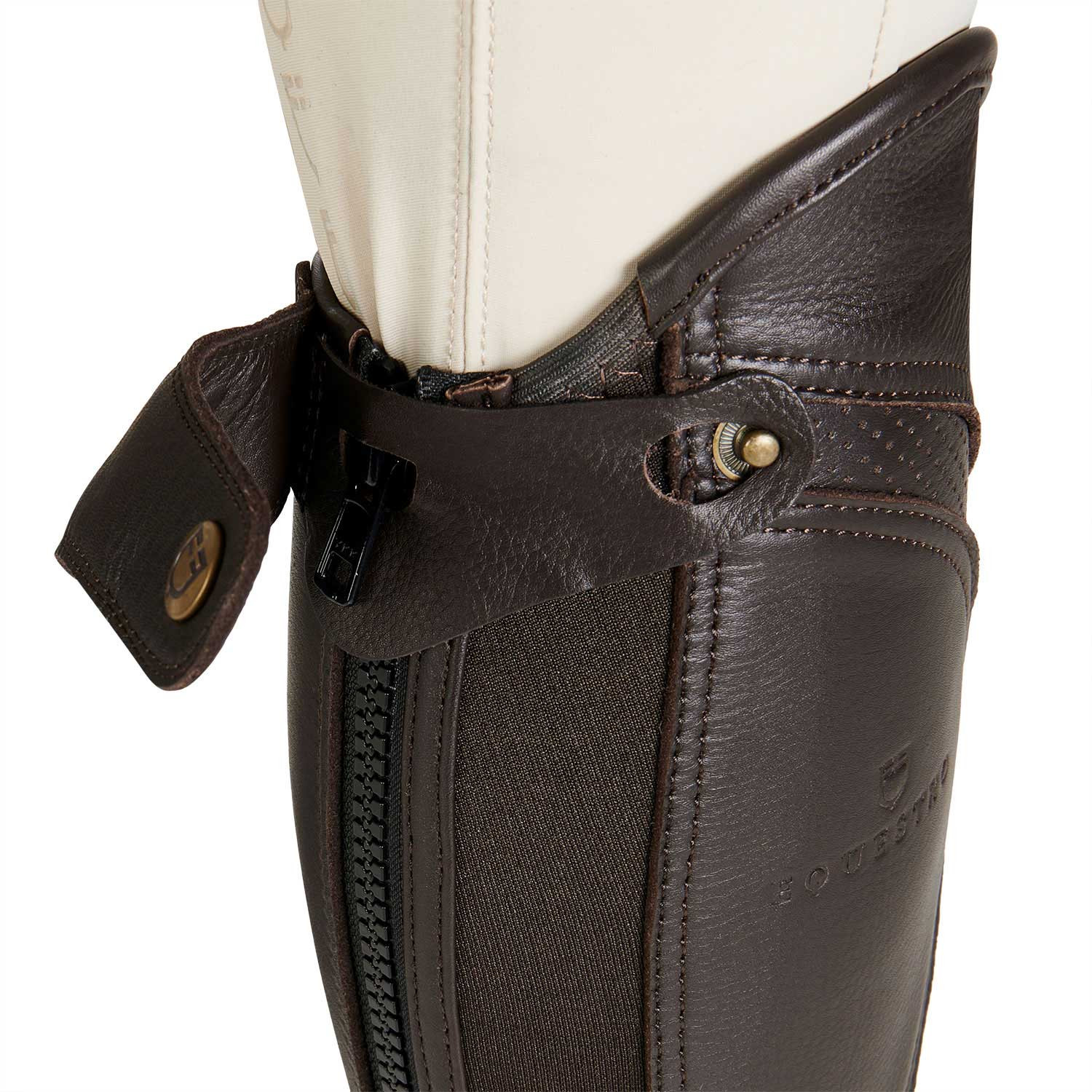 Unisex-Gamaschen aus perforiertem Leder, maximaler Komfort