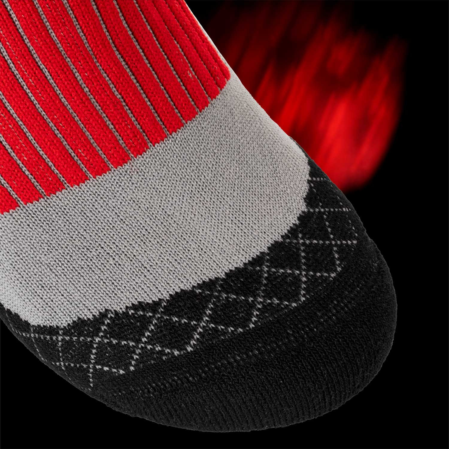 Socken aus atmungsaktivem technischem Material