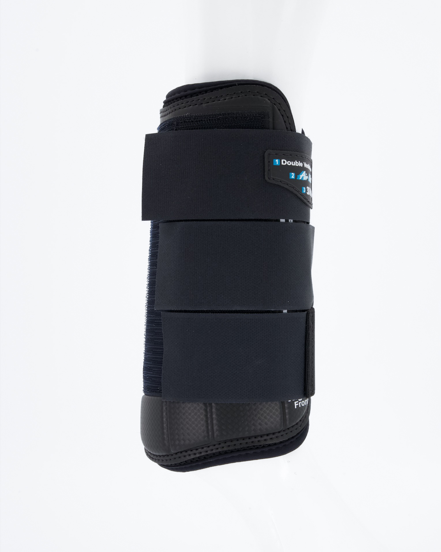E-VENTO front gaiter in black