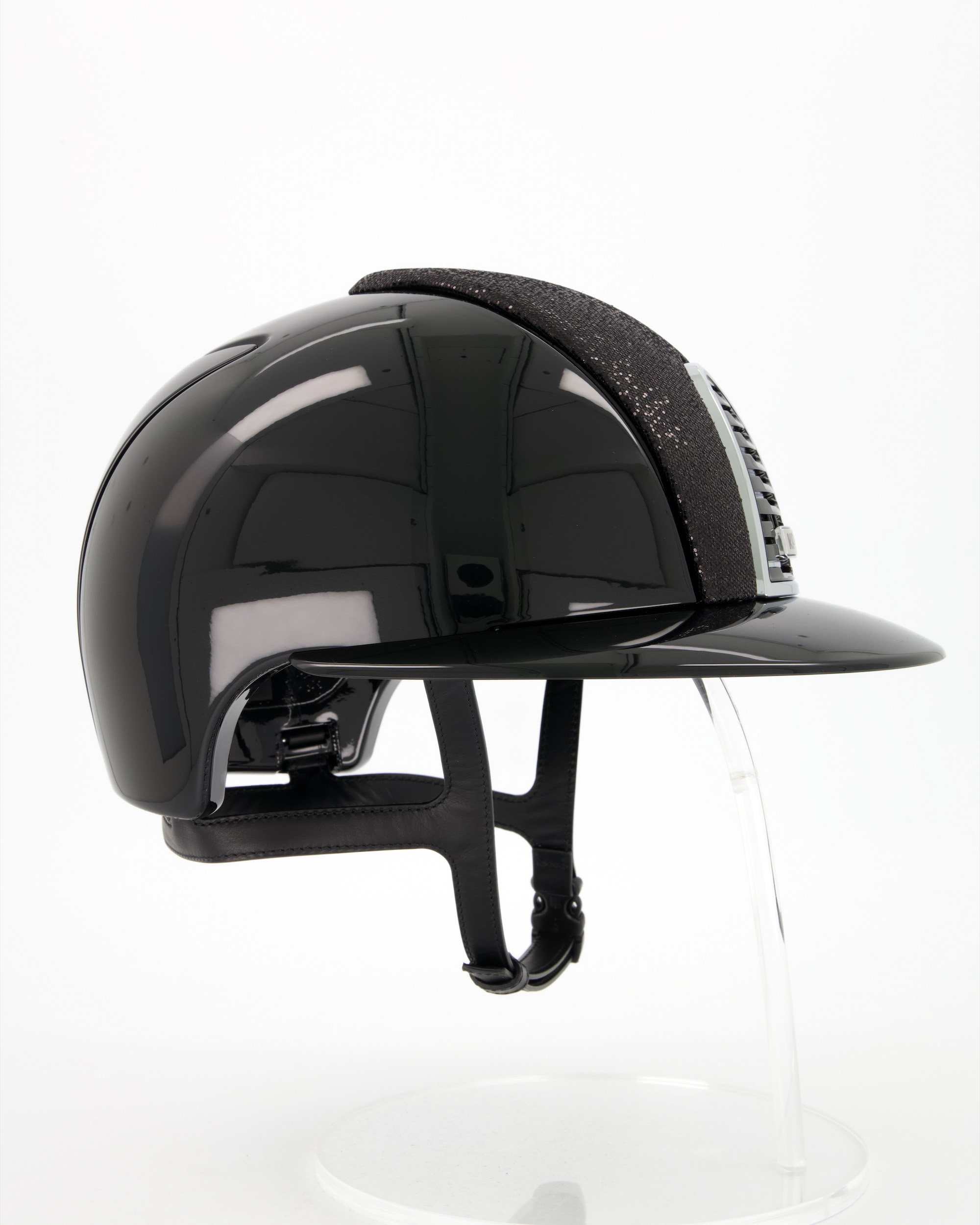 Reithelm Cromo 2.0 Polish Polo Fabrics Glitter in schwarz