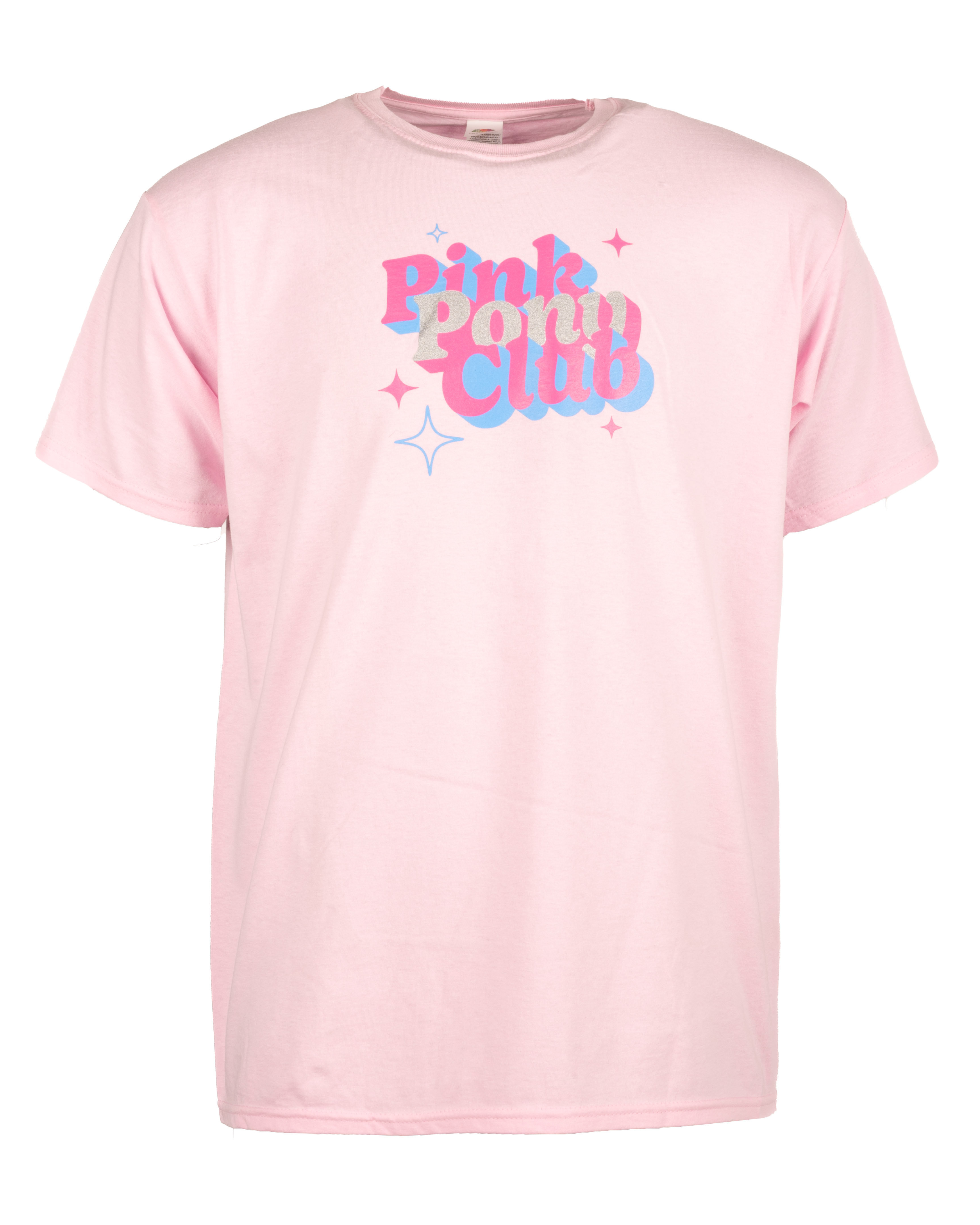 T-Shirt Kinder pink pony